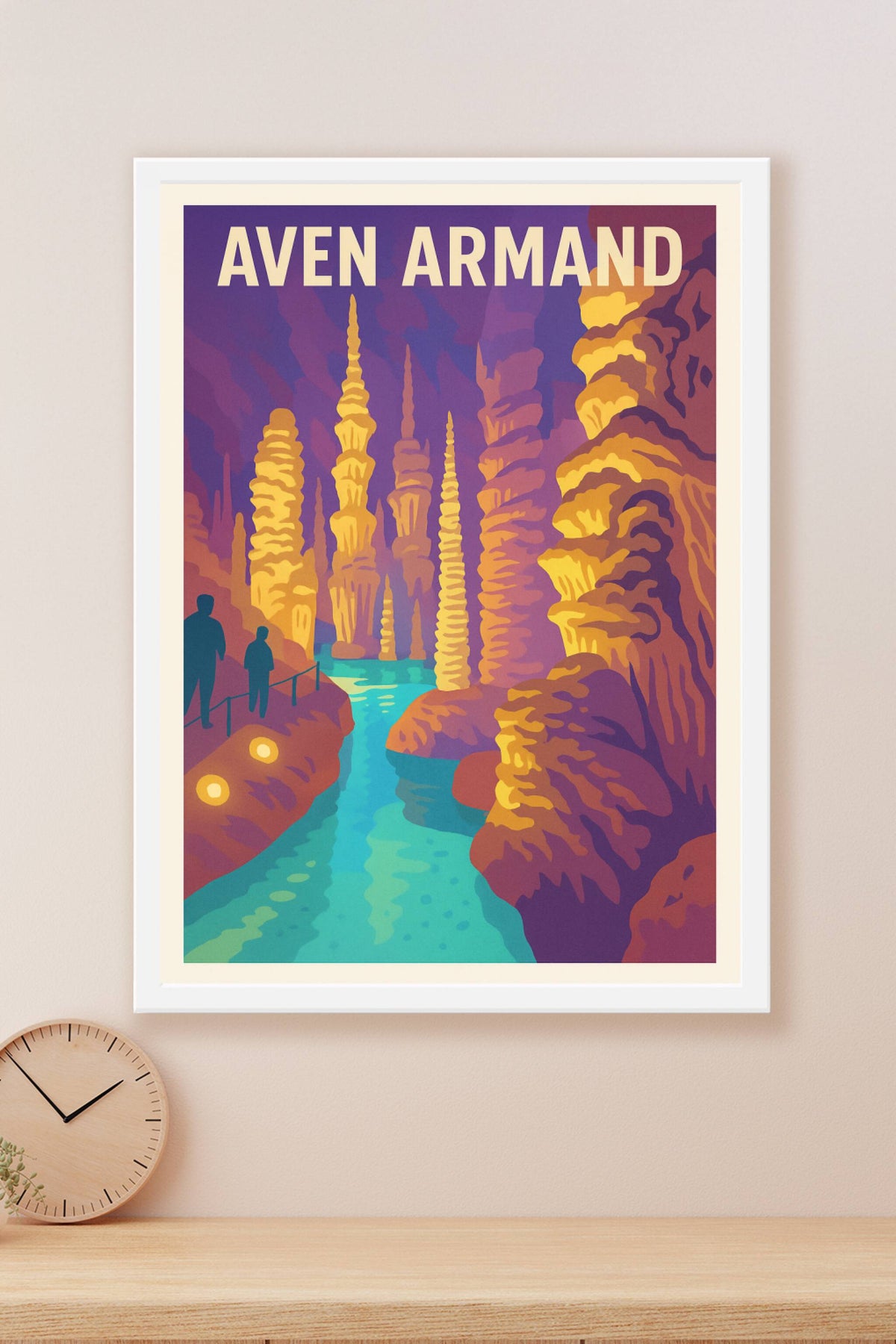 Affiche de Aven Armand - Plongez au cœur des stalagmites géantes