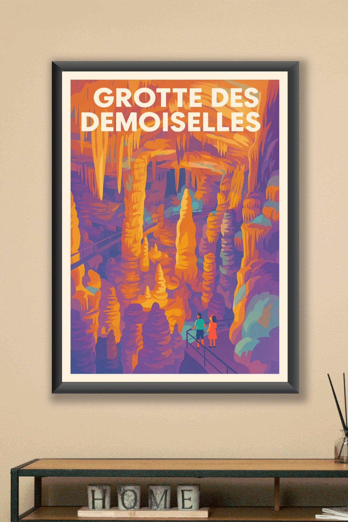 Affiche de Grotte des Demoiselles - Plongez au cœur de la Cathédrale des Abîmes