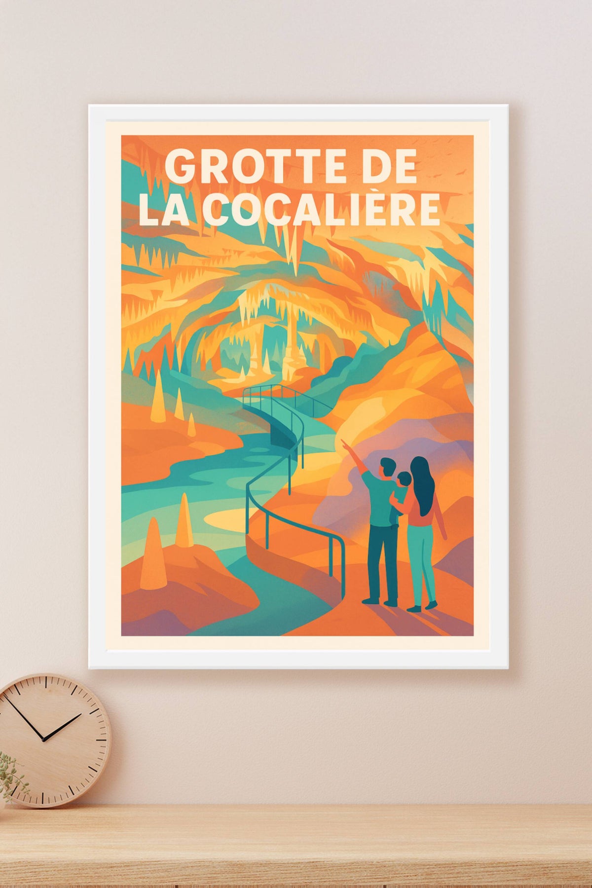 Affiche de Grotte de la Cocalière - Voyage au cœur de la terre