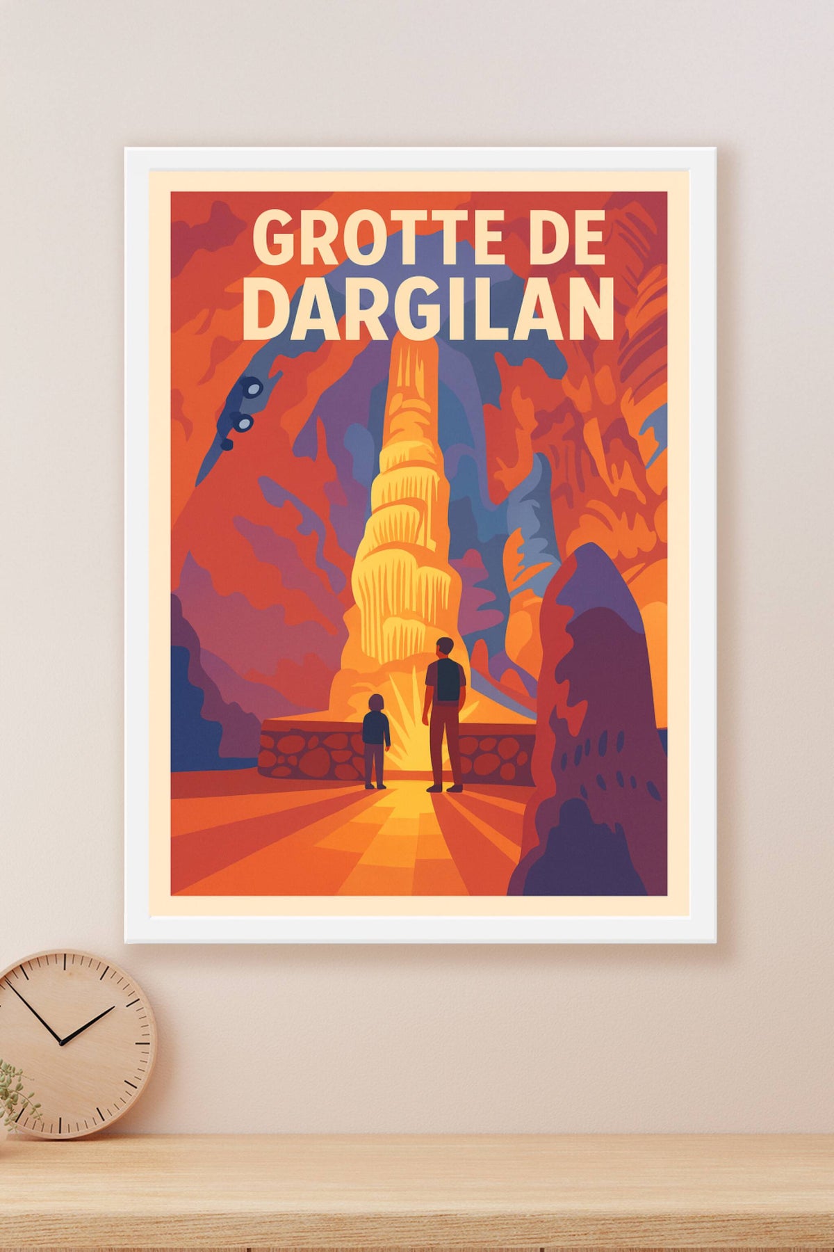 Affiche de Grotte de Dargilan - La Grotte Rose des Causses