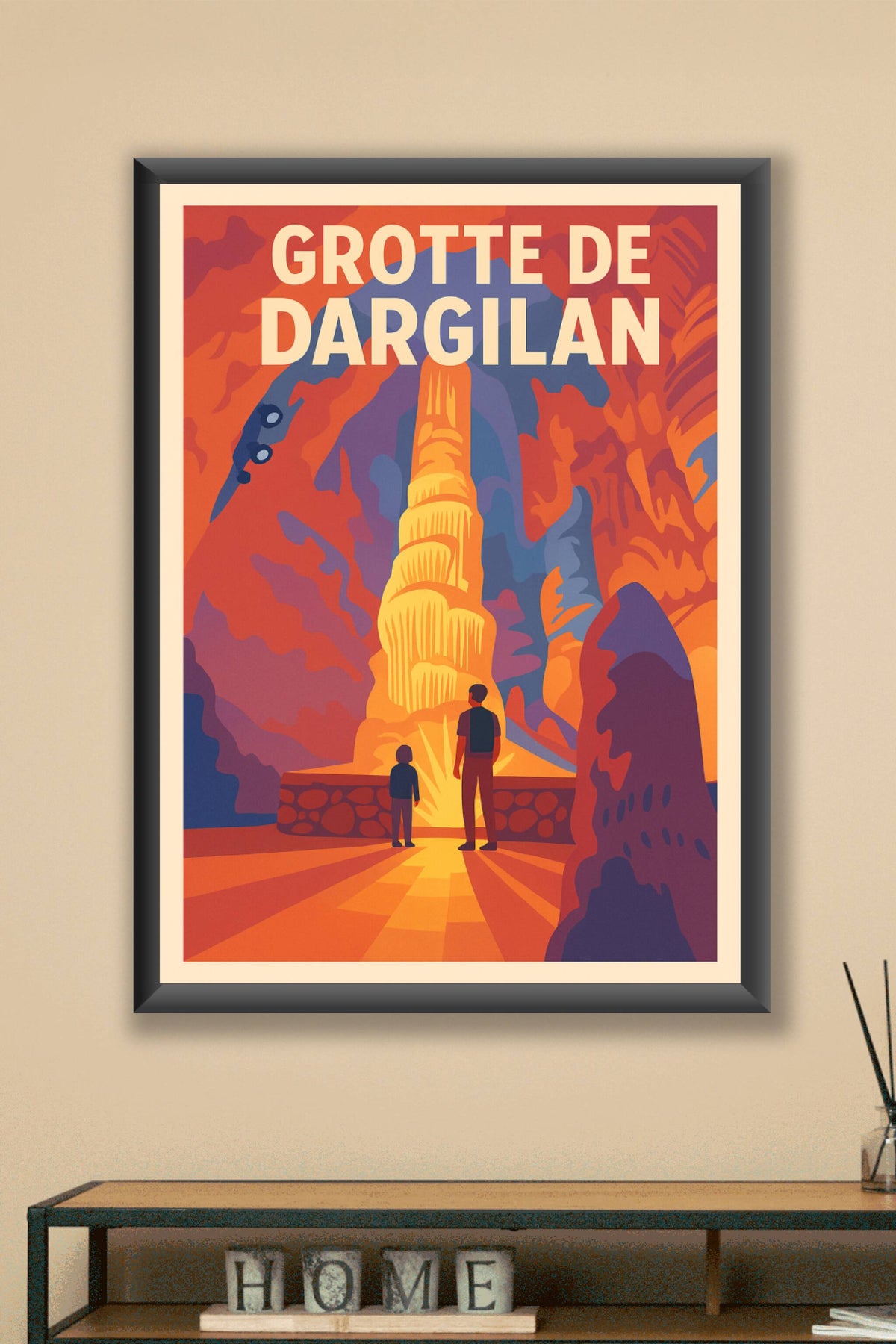 Affiche de Grotte de Dargilan - La Grotte Rose des Causses