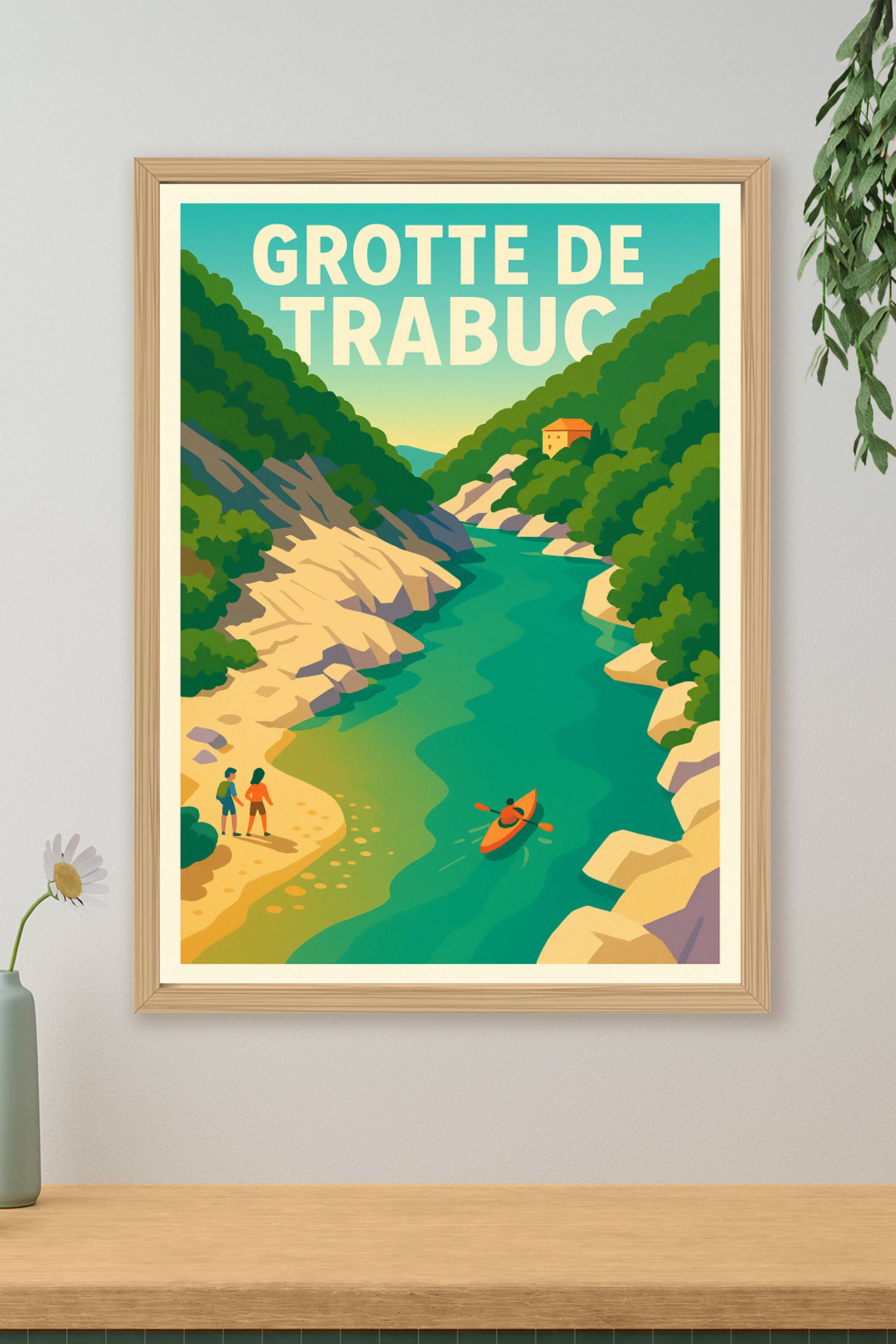 Affiche de Grotte de Trabuc - Plongez au cœur des Cévennes