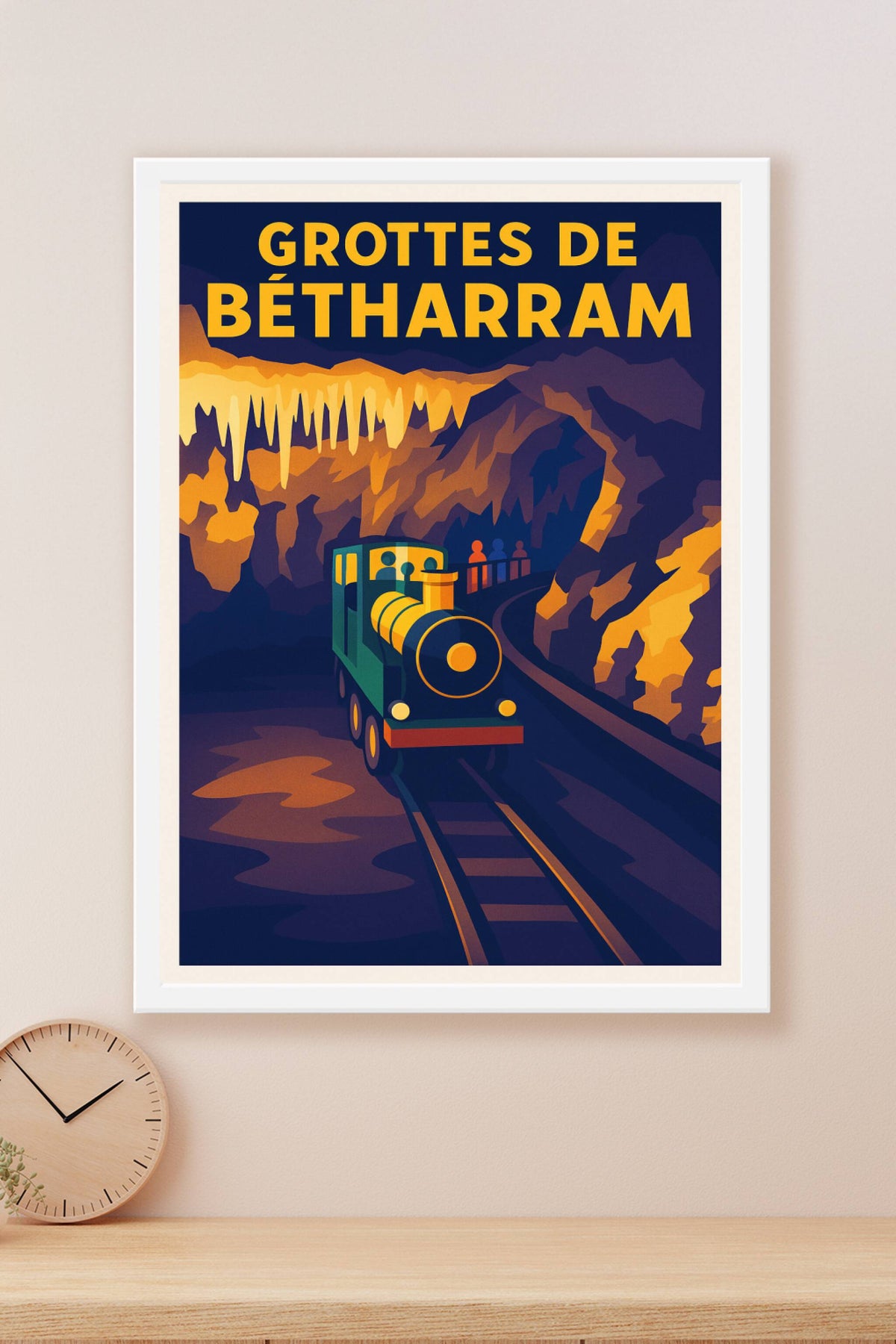 Affiche de Grottes de Bétharram - Un voyage souterrain féerique