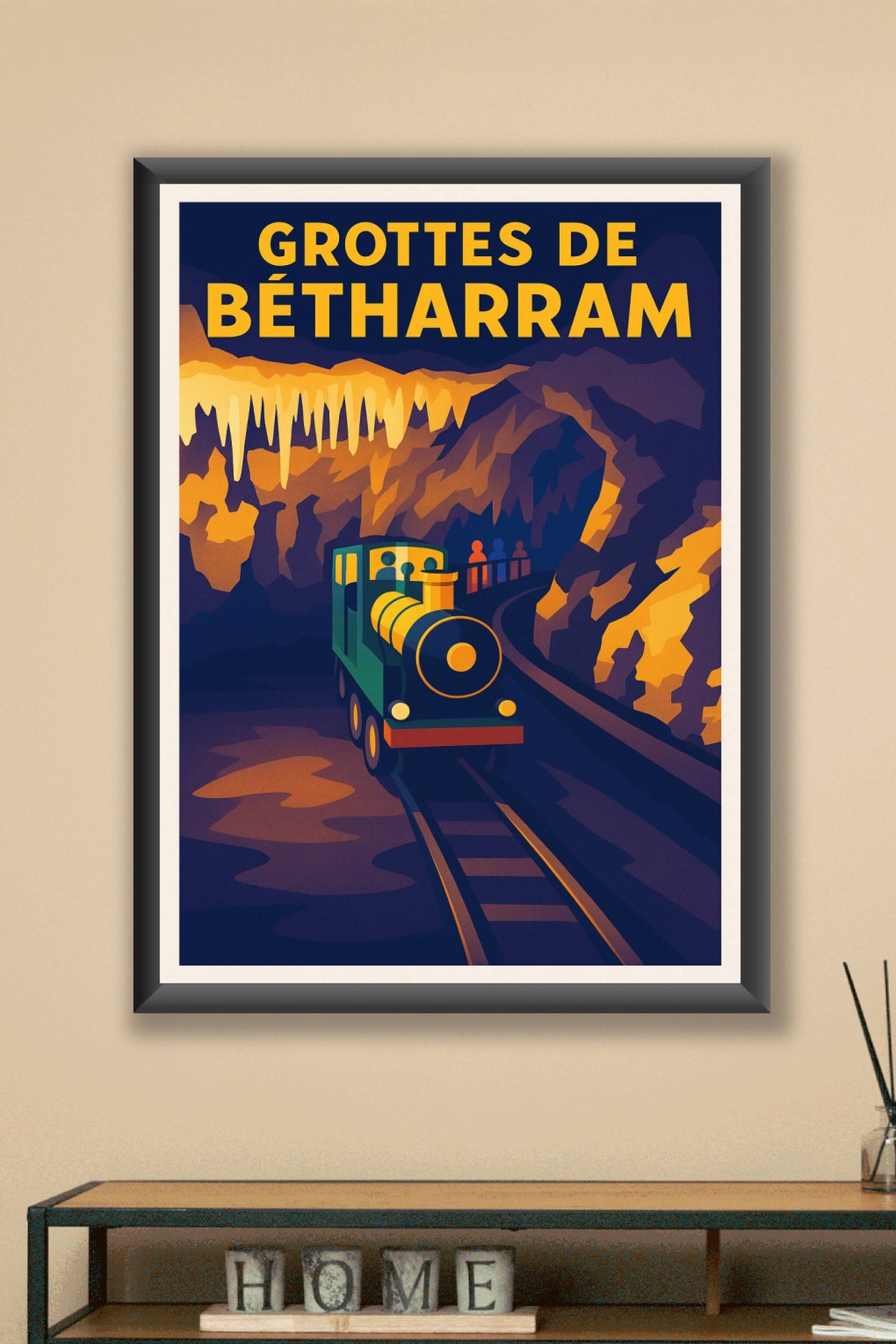 Affiche de Grottes de Bétharram - Un voyage souterrain féerique