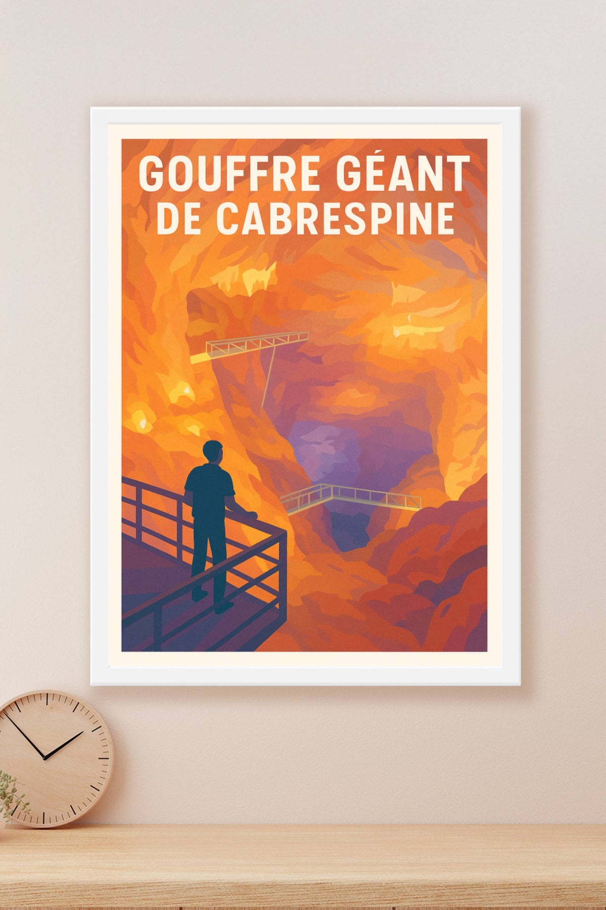 Affiche de Gouffre Géant de Cabrespine - Un voyage vertigineux au centre de la Terre