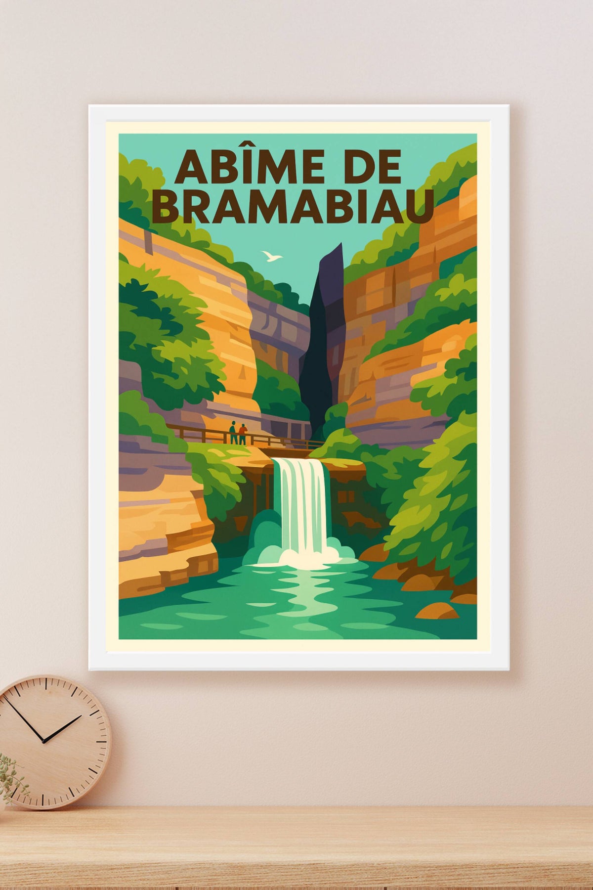 Affiche de Abîme de Bramabiau - L'éclat sauvage du Gard