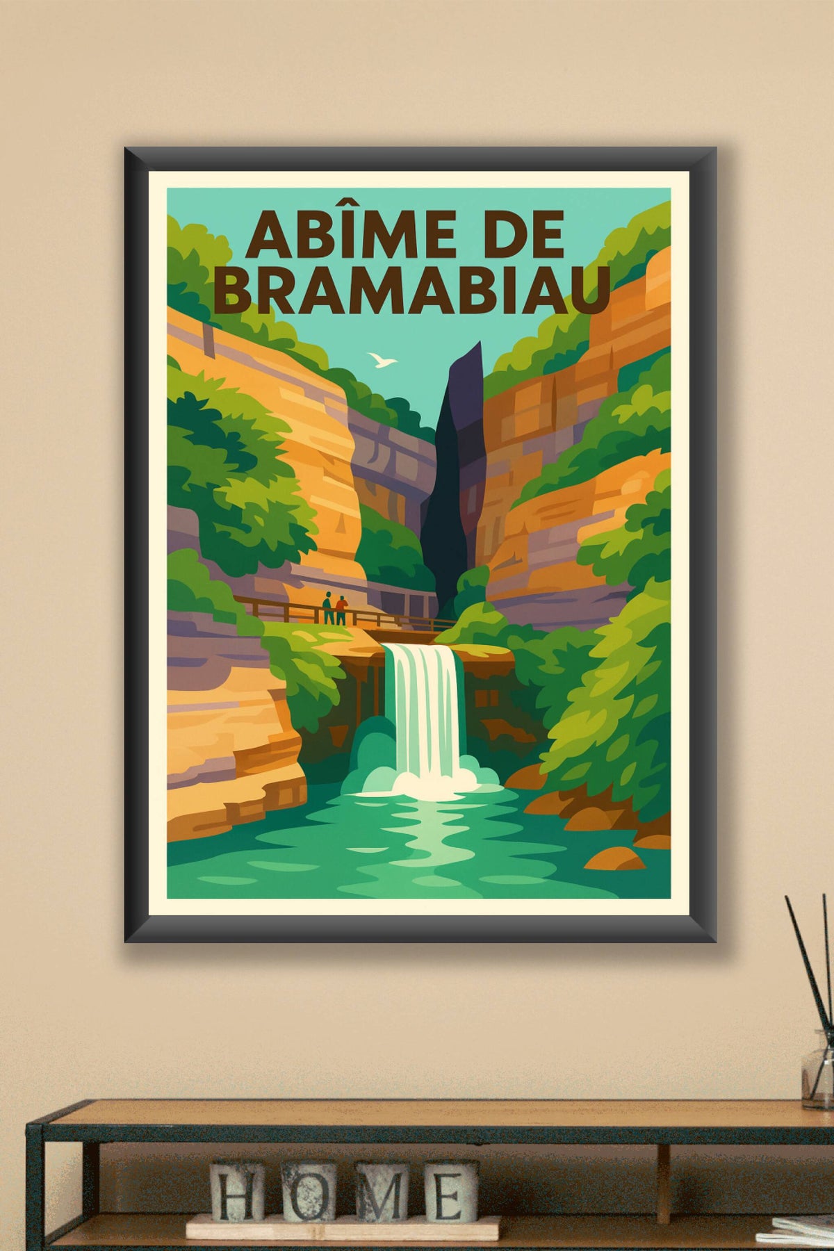 Affiche de Abîme de Bramabiau - L'éclat sauvage du Gard