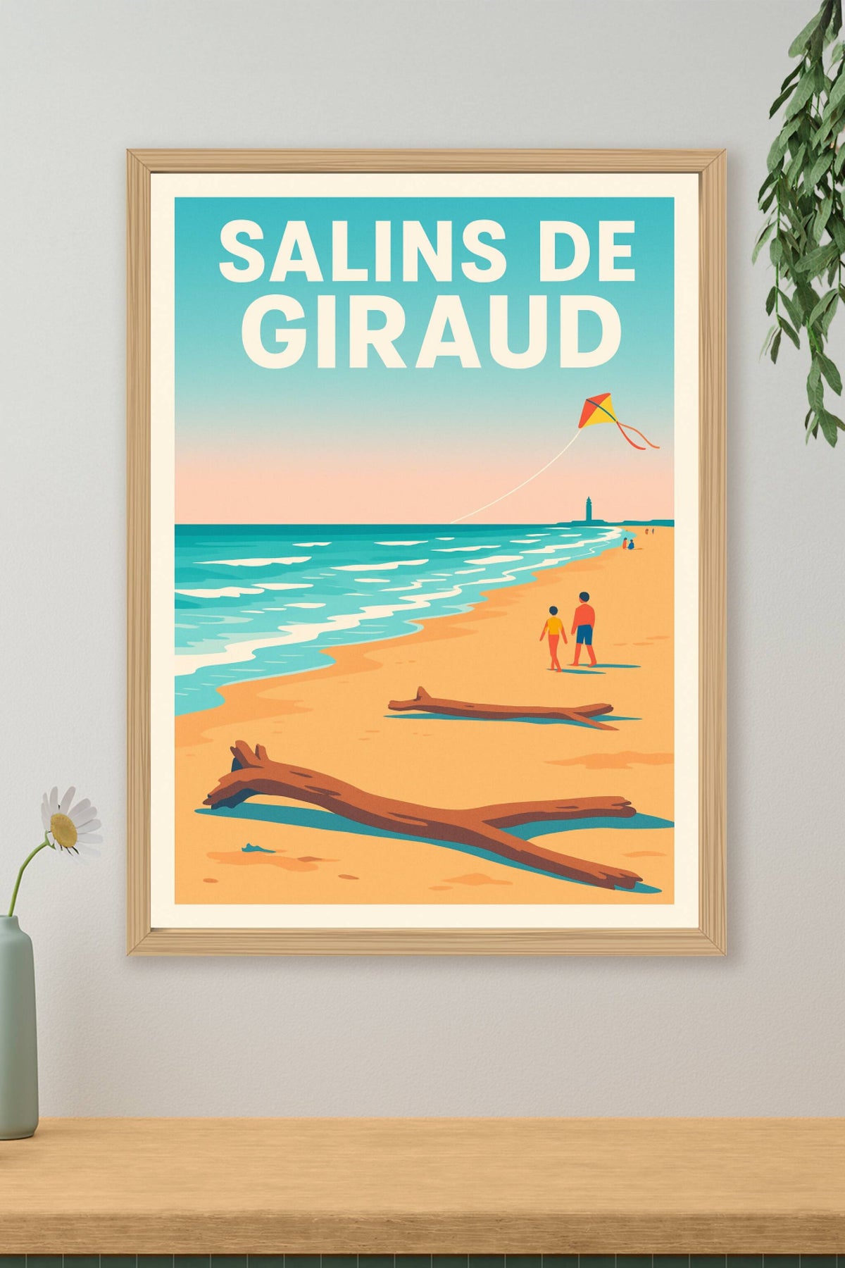 Affiche de Salins de Giraud - L'esprit sauvage de la Camargue