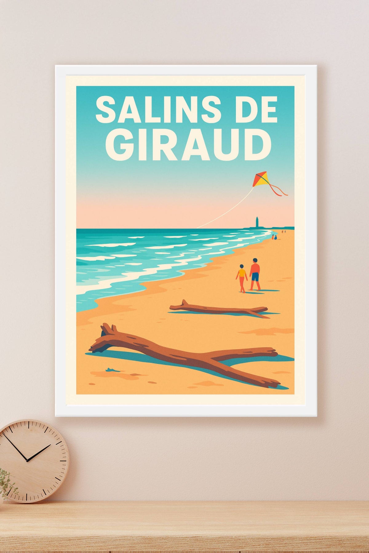 Affiche de Salins de Giraud - L'esprit sauvage de la Camargue