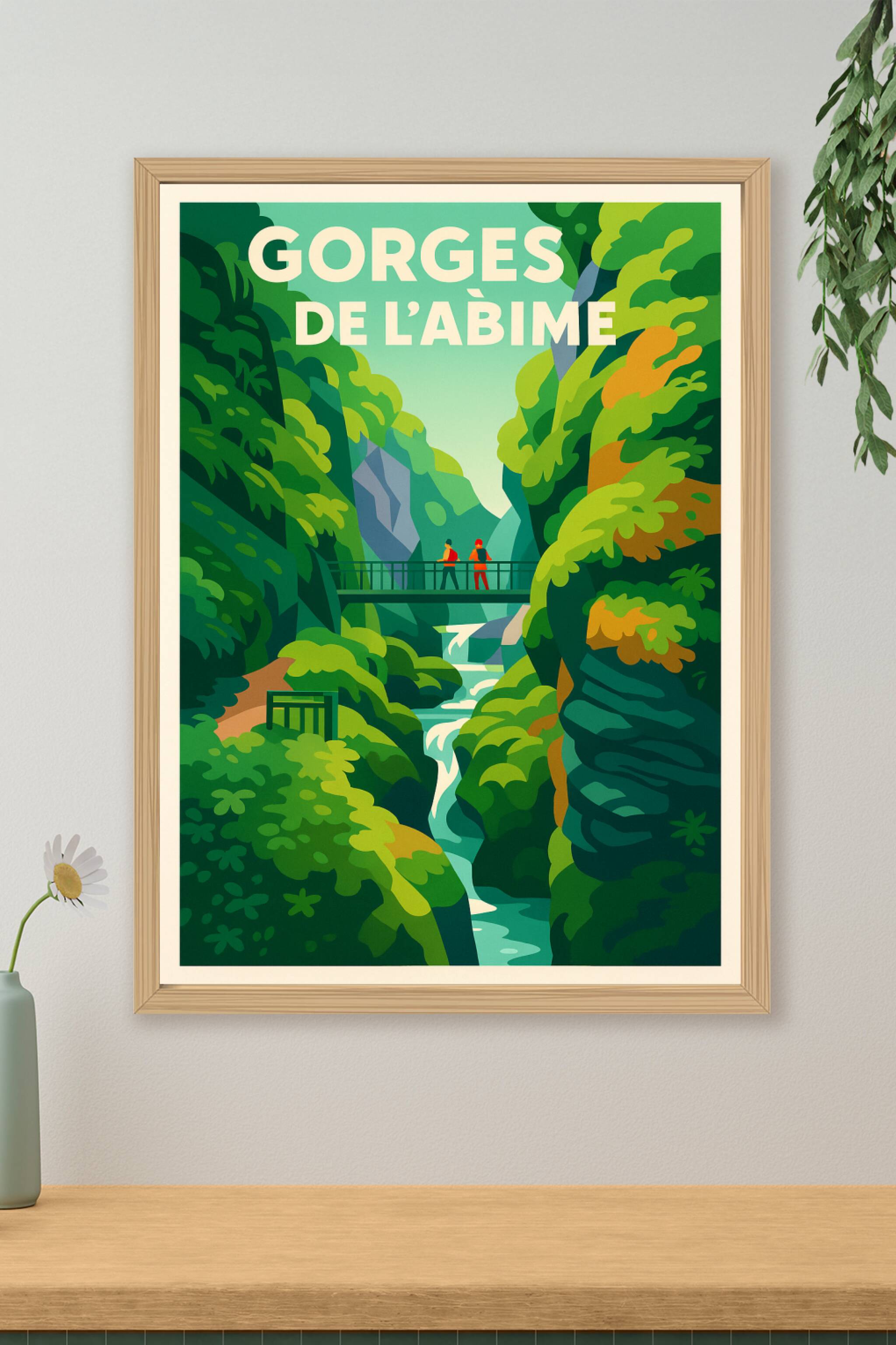 Affiche de Gorges de l'Abîme - L'écrin sauvage du Jura
