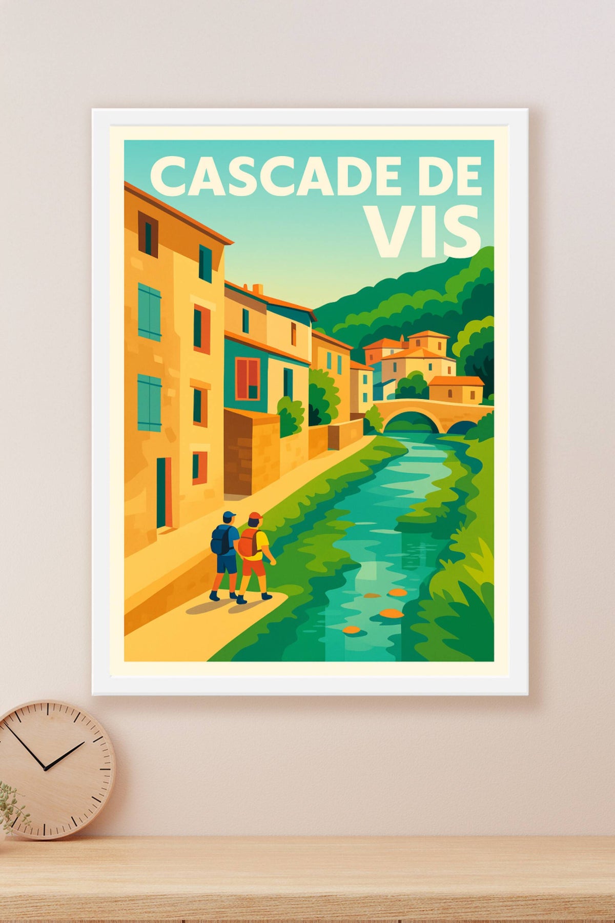 Affiche de Cascade de la Vis - Évasion au cœur de la nature occitane