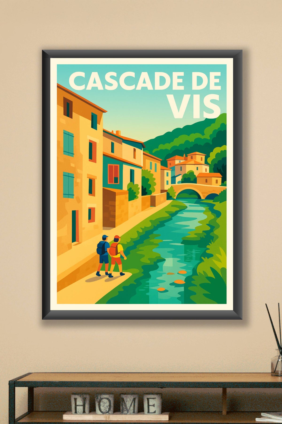 Affiche de Cascade de la Vis - Évasion au cœur de la nature occitane
