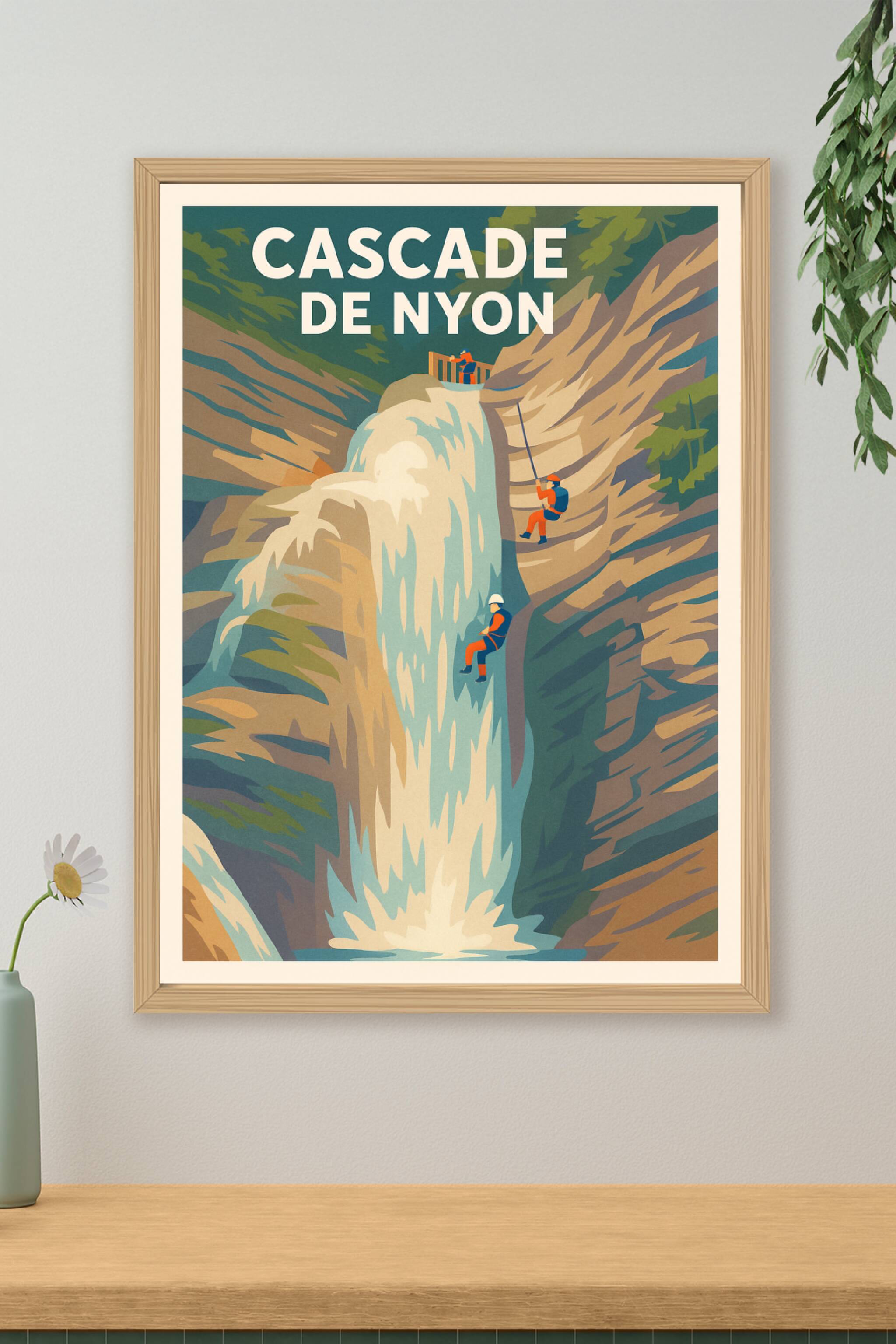 Affiche de Cascade de Nyon - L'aventure au cœur de la nature