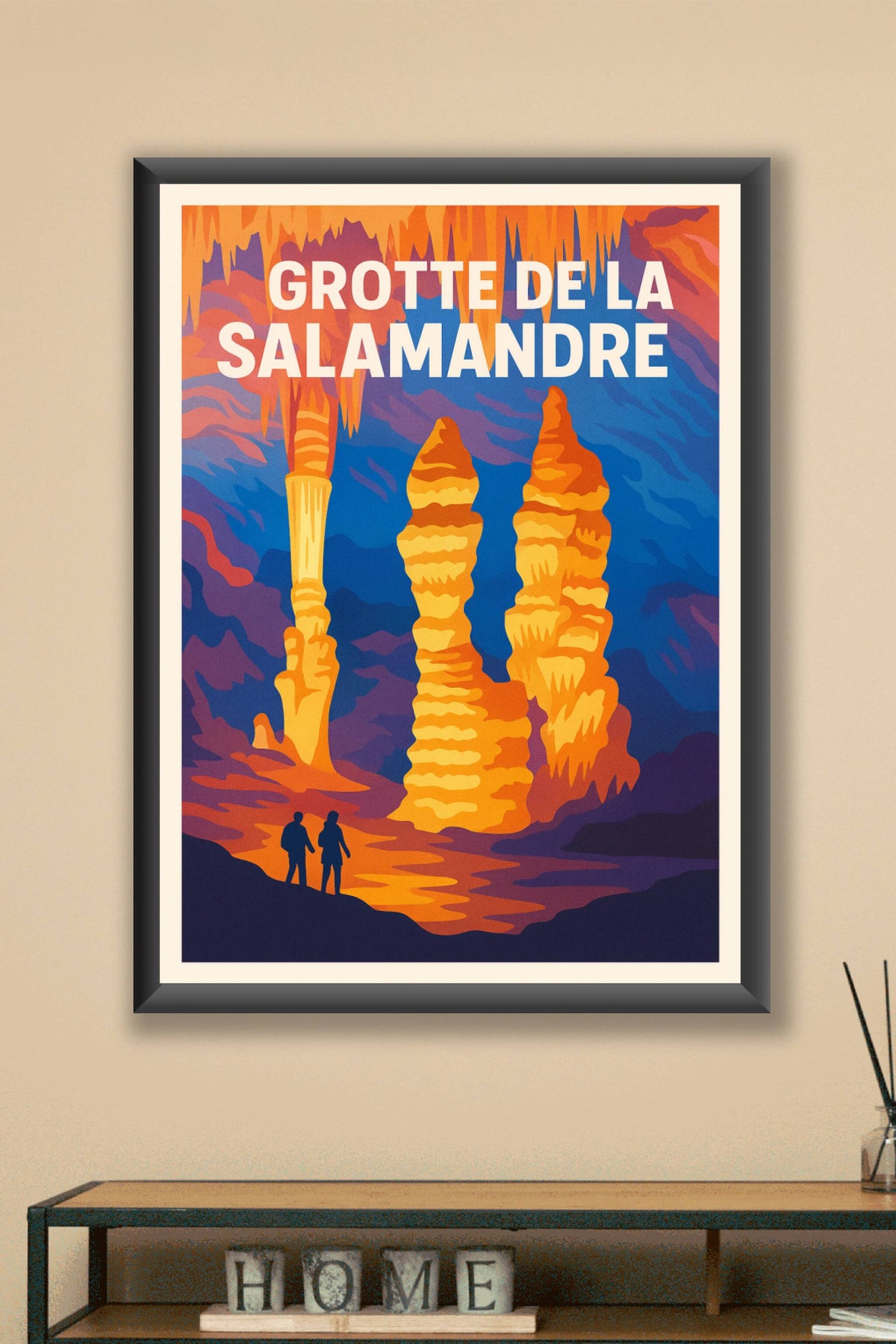 Affiche de Grotte de la Salamandre - Plongez au cœur d'un royaume de cristal