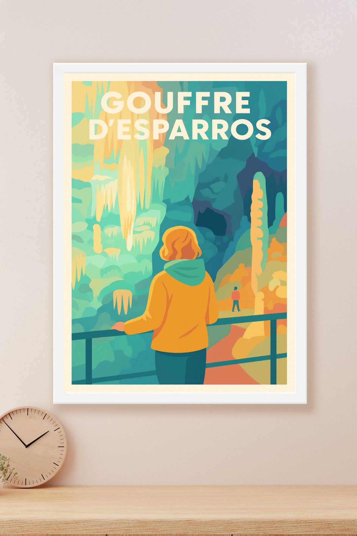 Affiche de Gouffre d'Esparros - Un voyage onirique au cœur de la terre