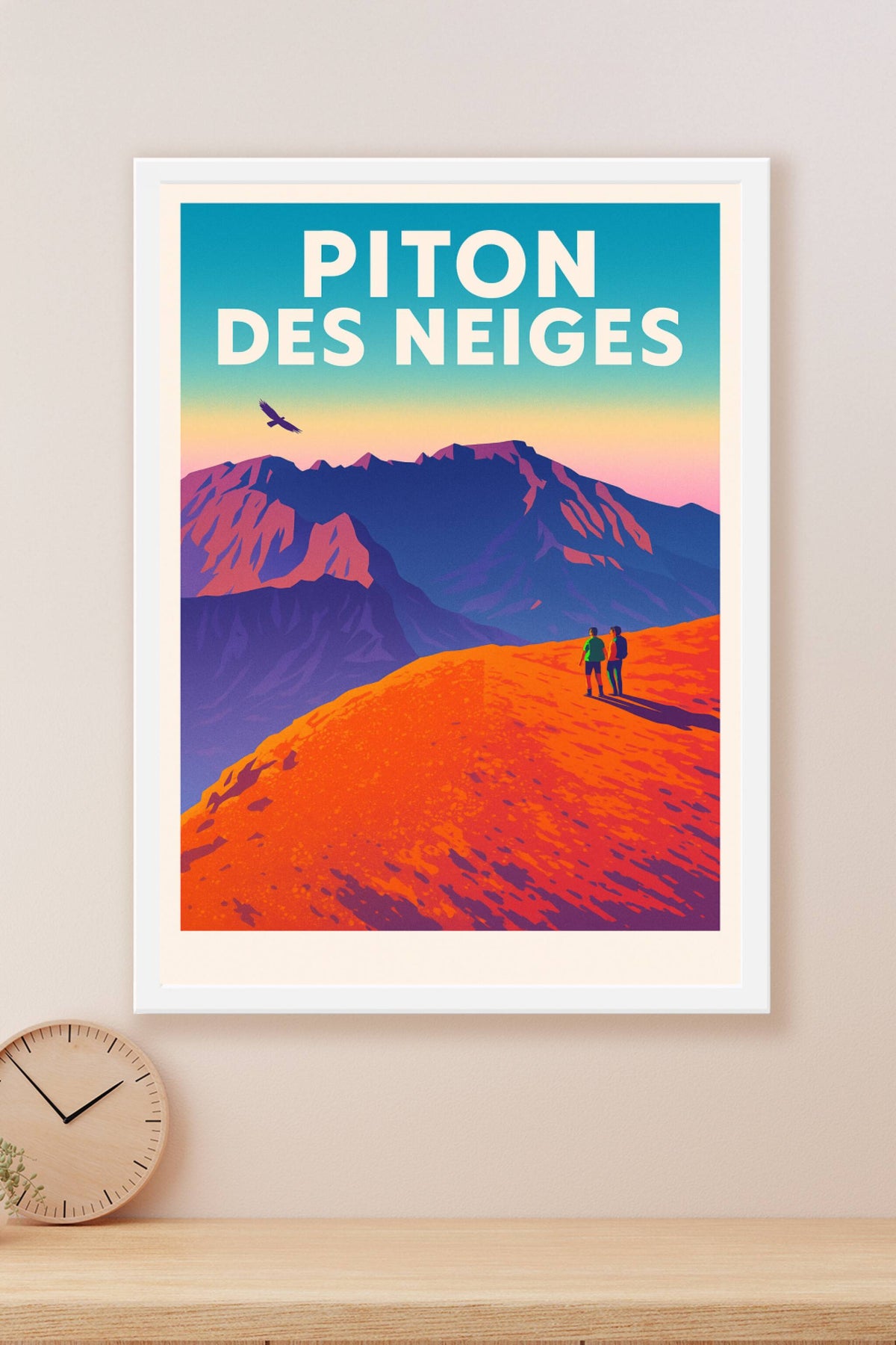 Affiche de Piton des Neiges - Le sommet majestueux de l'Île de la Réunion