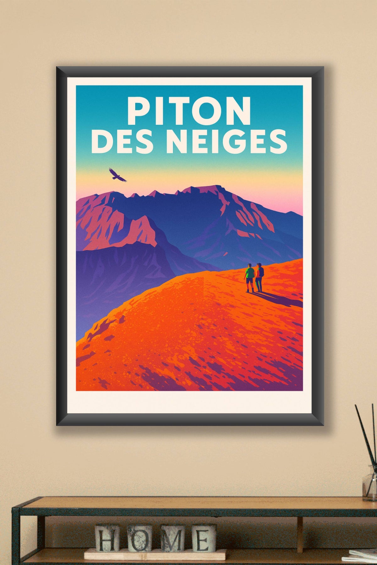 Affiche de Piton des Neiges - Le sommet majestueux de l'Île de la Réunion