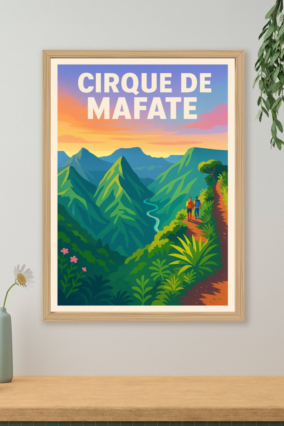 Affiche de Cirque de Mafate - L'évasion sauvage au cœur de la Réunion