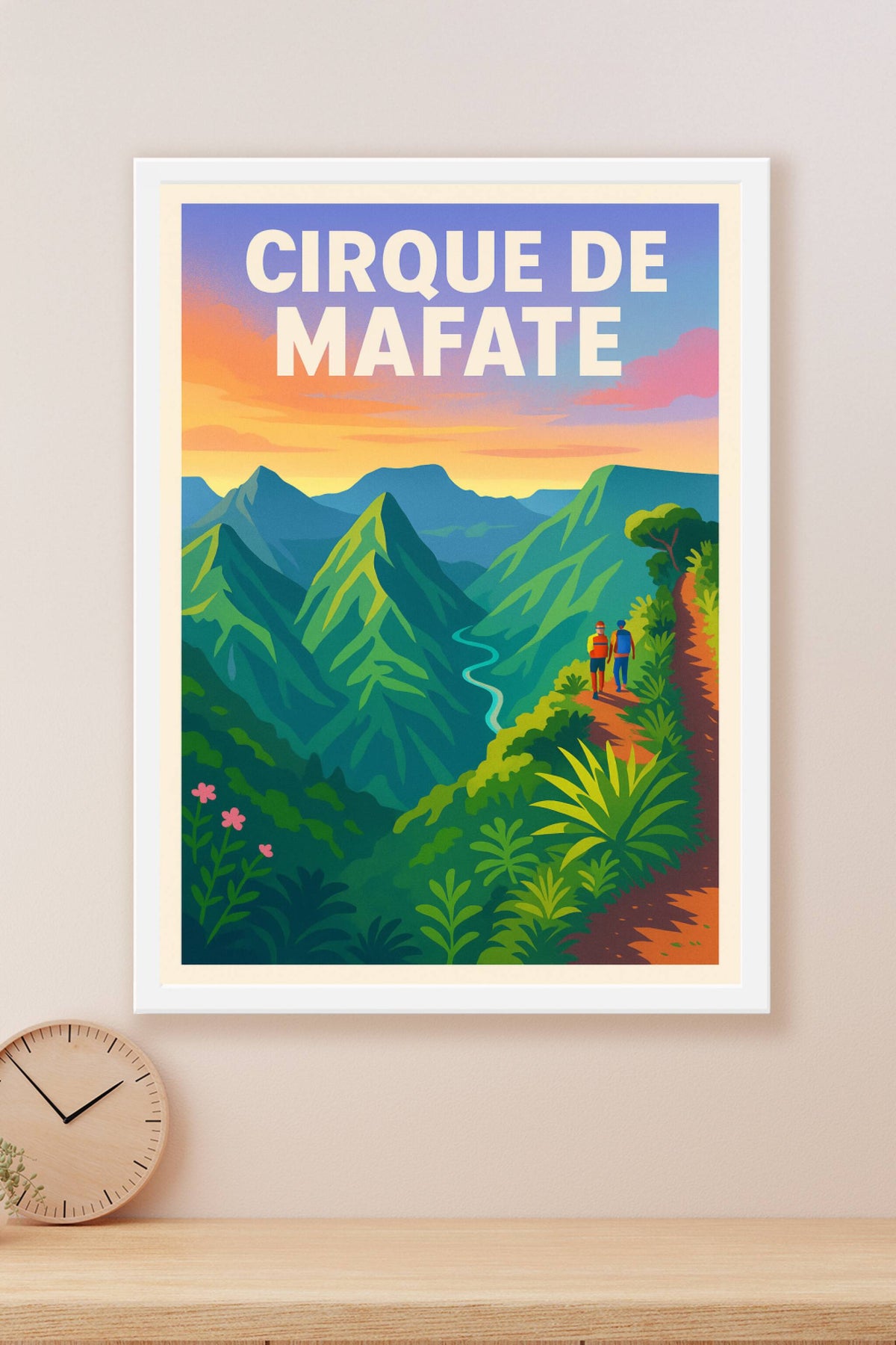 Affiche de Cirque de Mafate - L'évasion sauvage au cœur de la Réunion