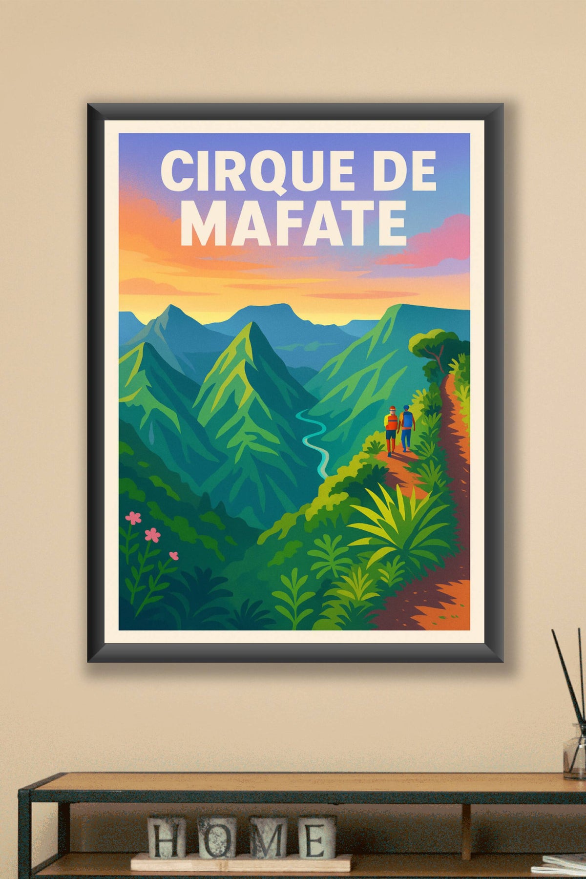 Affiche de Cirque de Mafate - L'évasion sauvage au cœur de la Réunion
