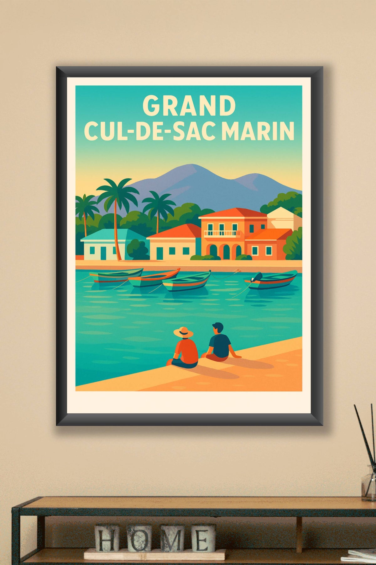 Affiche de Grand Cul-de-Sac Marin - L'évasion tropicale au cœur de la Guadeloupe