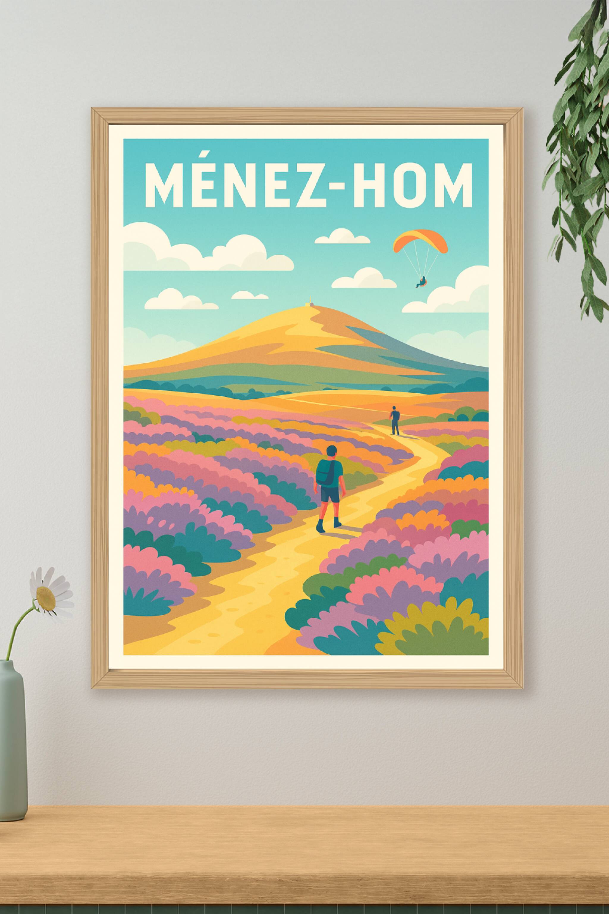 Affiche de Ménez-Hom - Le sommet de la Bretagne entre terre et mer