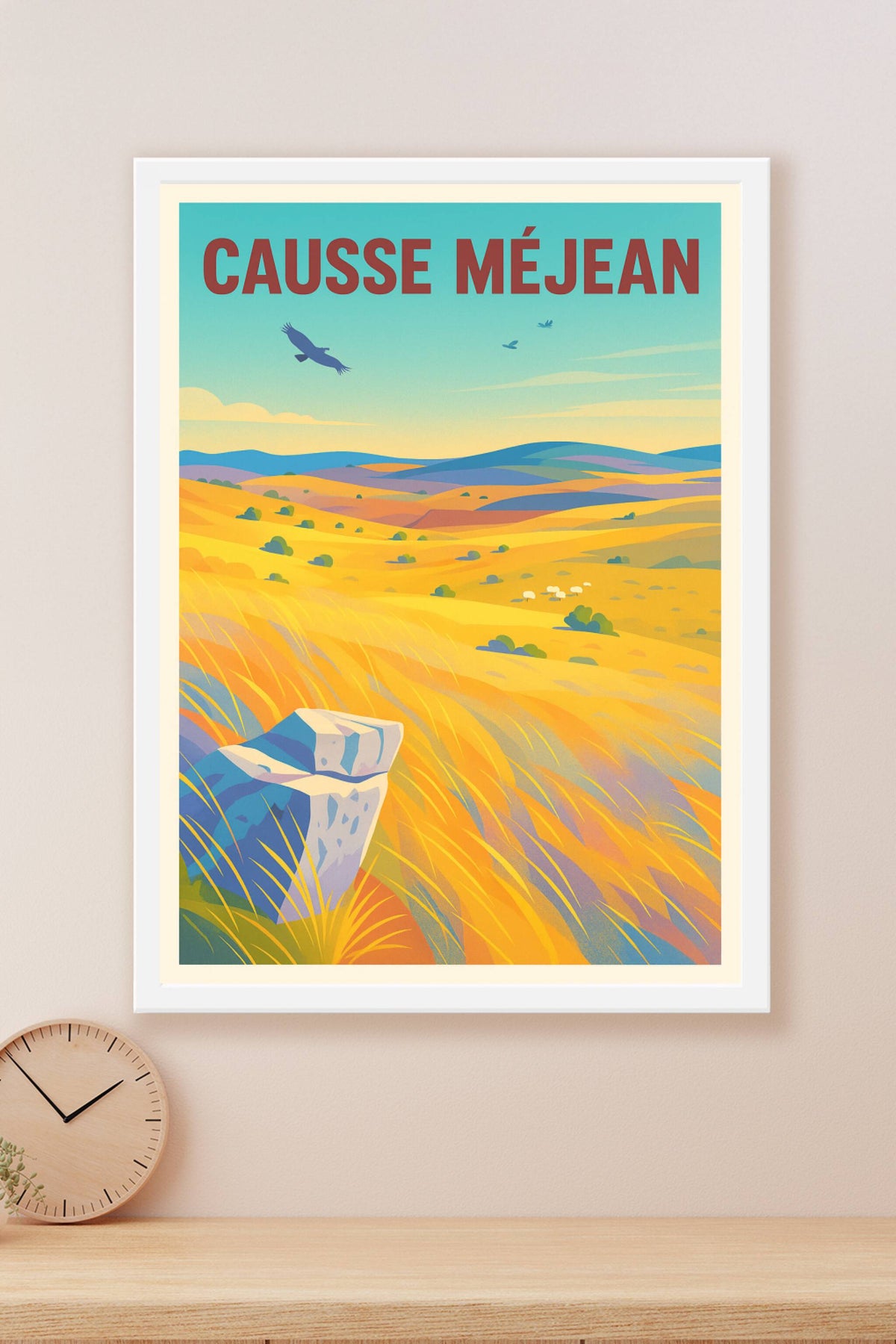 Affiche de Causse Méjean - L'immensité sauvage de la Lozère