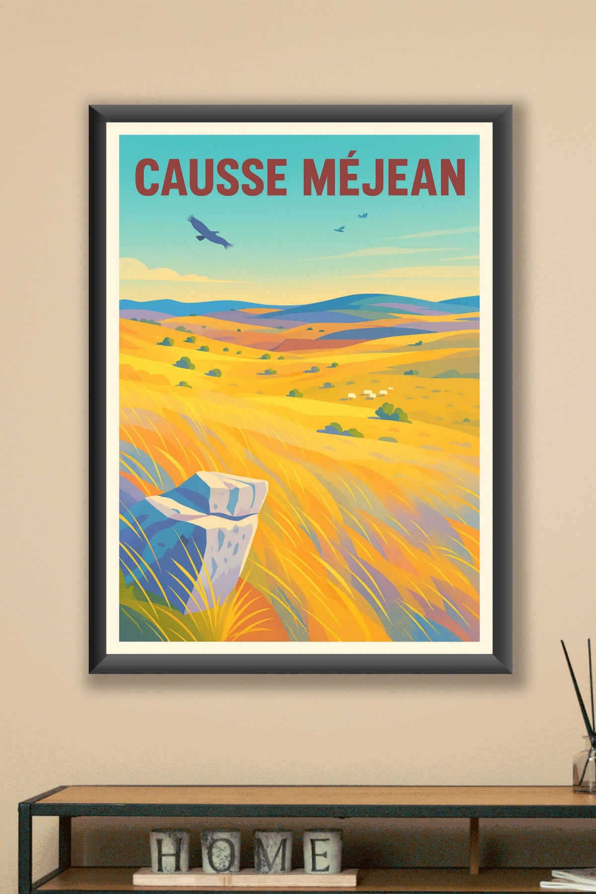 Affiche de Causse Méjean - L'immensité sauvage de la Lozère