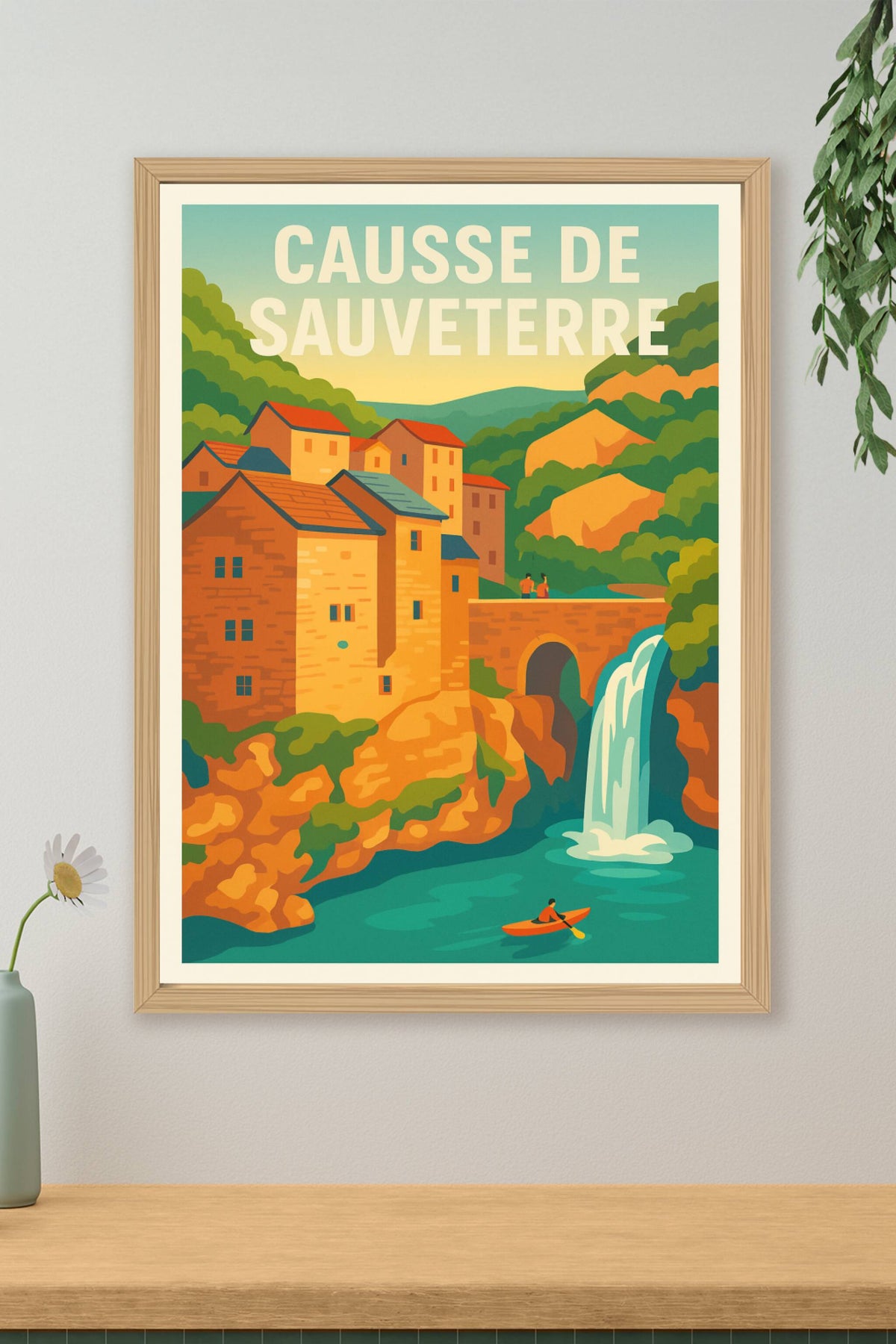 Affiche de Causse de Sauveterre - L'éclat sauvage de la Lozère