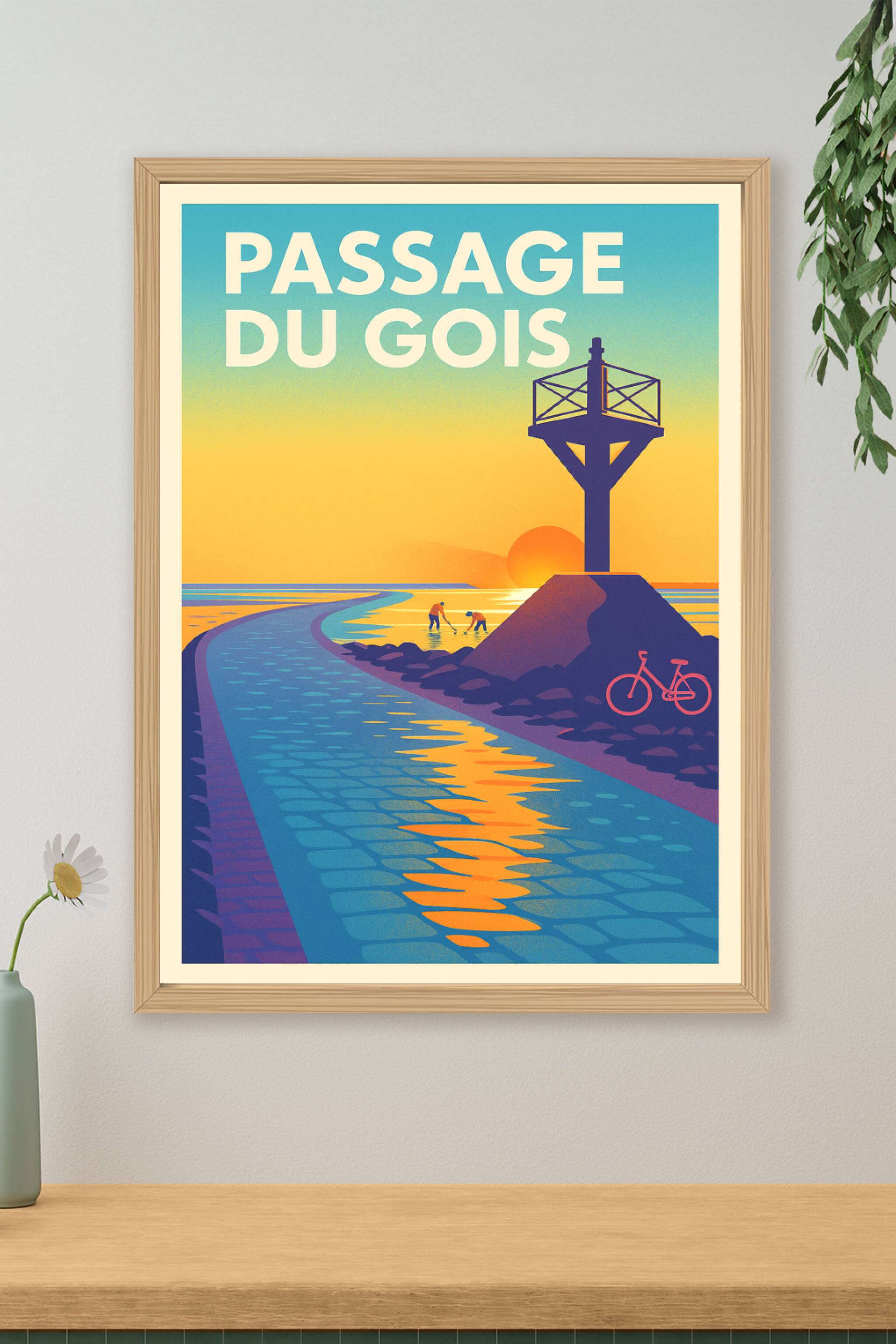Affiche de Passage du Gois - L'échappée belle entre terre et mer