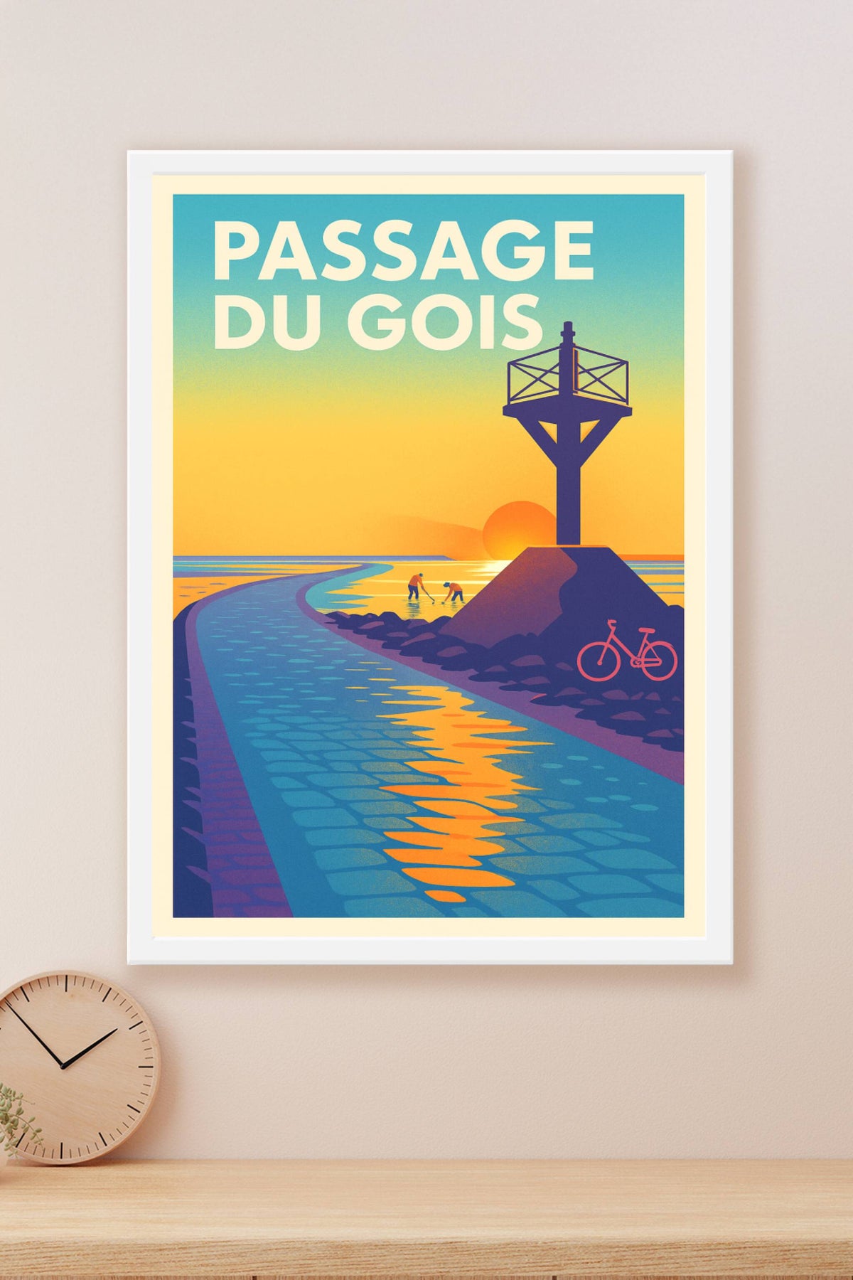 Affiche de Passage du Gois - L'échappée belle entre terre et mer