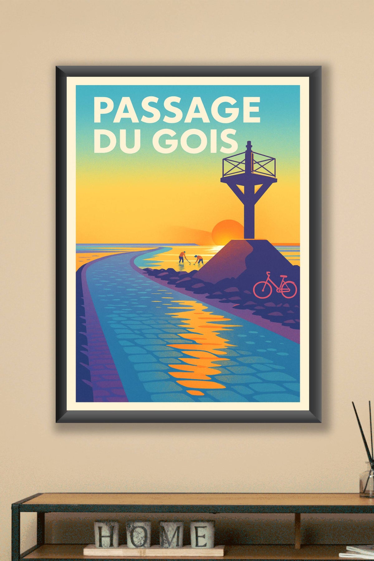 Affiche de Passage du Gois - L'échappée belle entre terre et mer