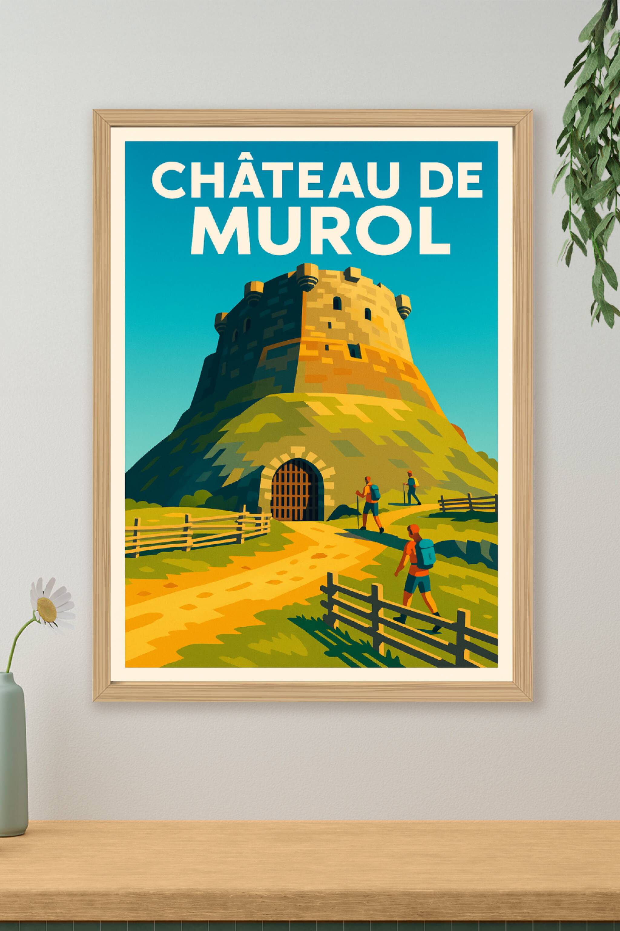 Affiche de Château de Murol - Plongez au cœur de l'histoire médiévale d'Auvergne