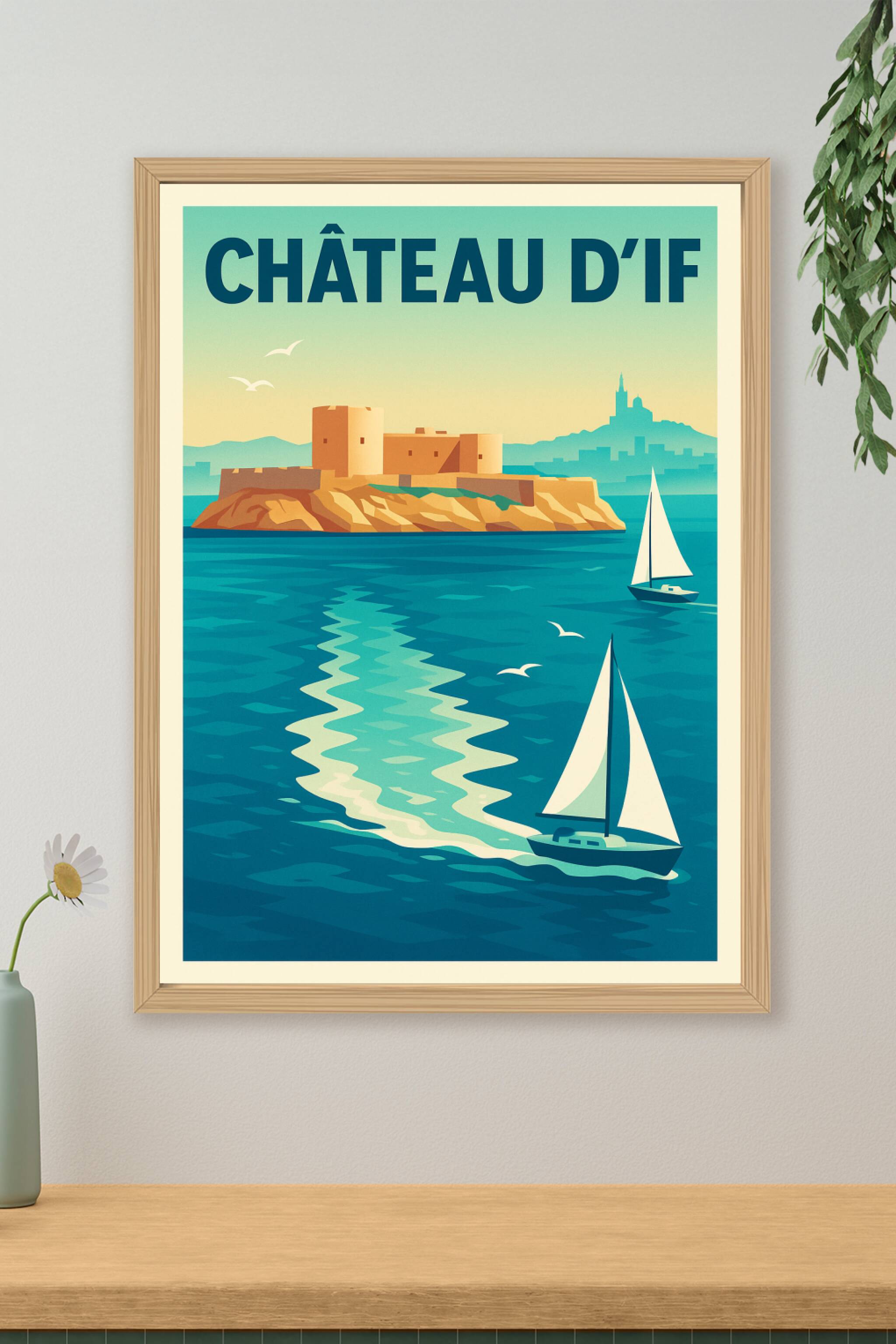 Affiche de Château d'If - L'évasion historique au large de Marseille