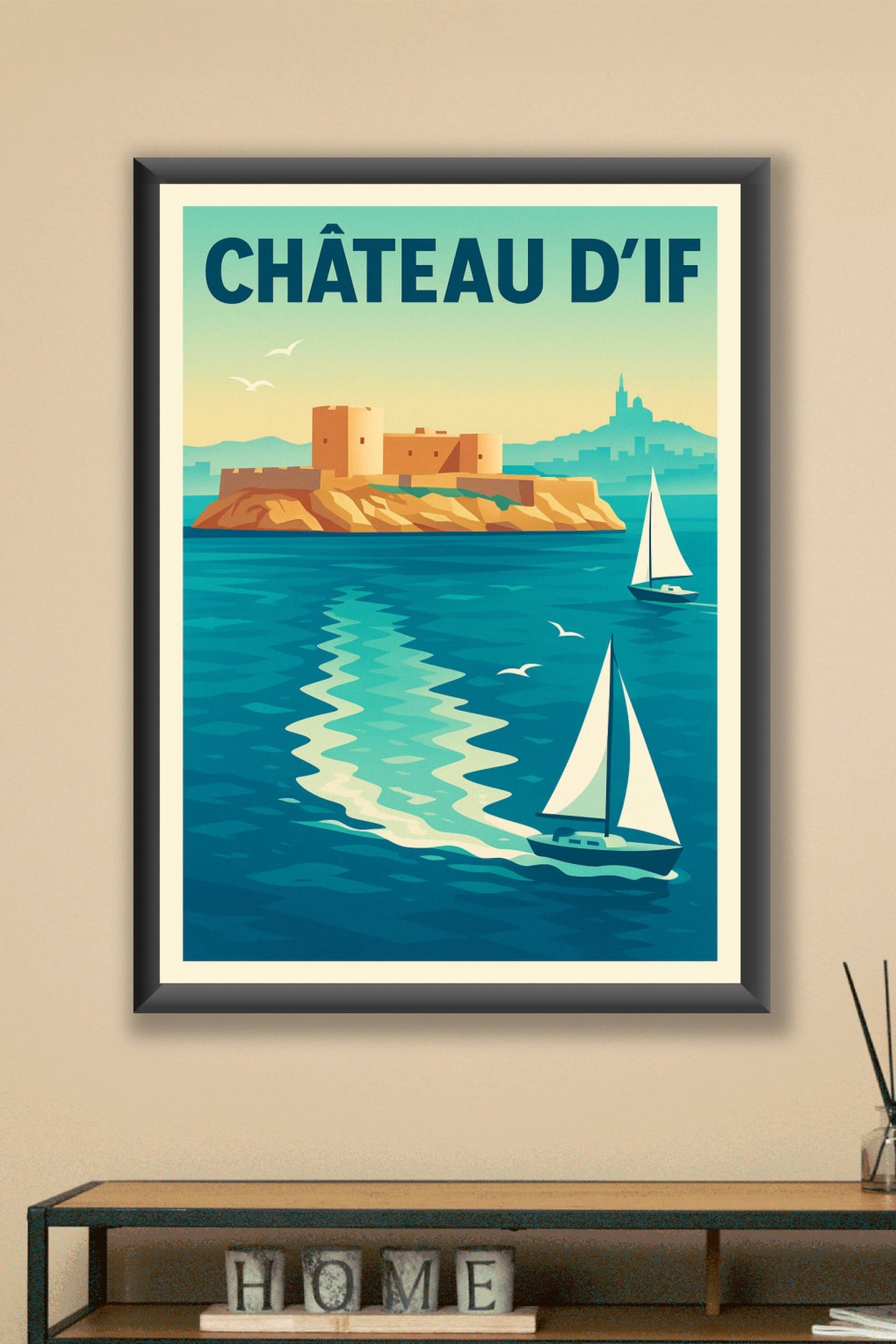 Affiche de Château d'If - L'évasion historique au large de Marseille