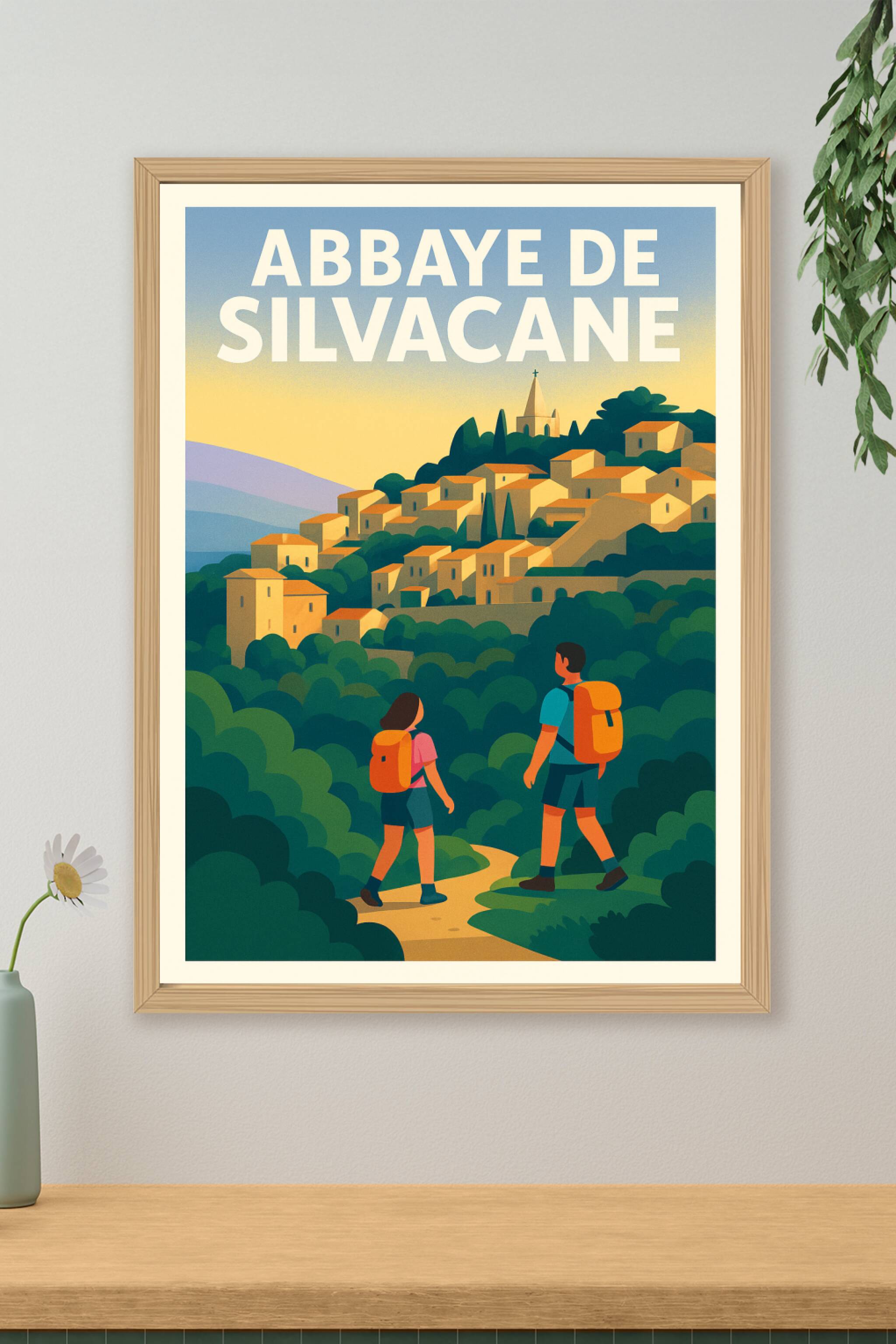Affiche de Abbaye de Silvacane - La sérénité provençale au cœur de la nature