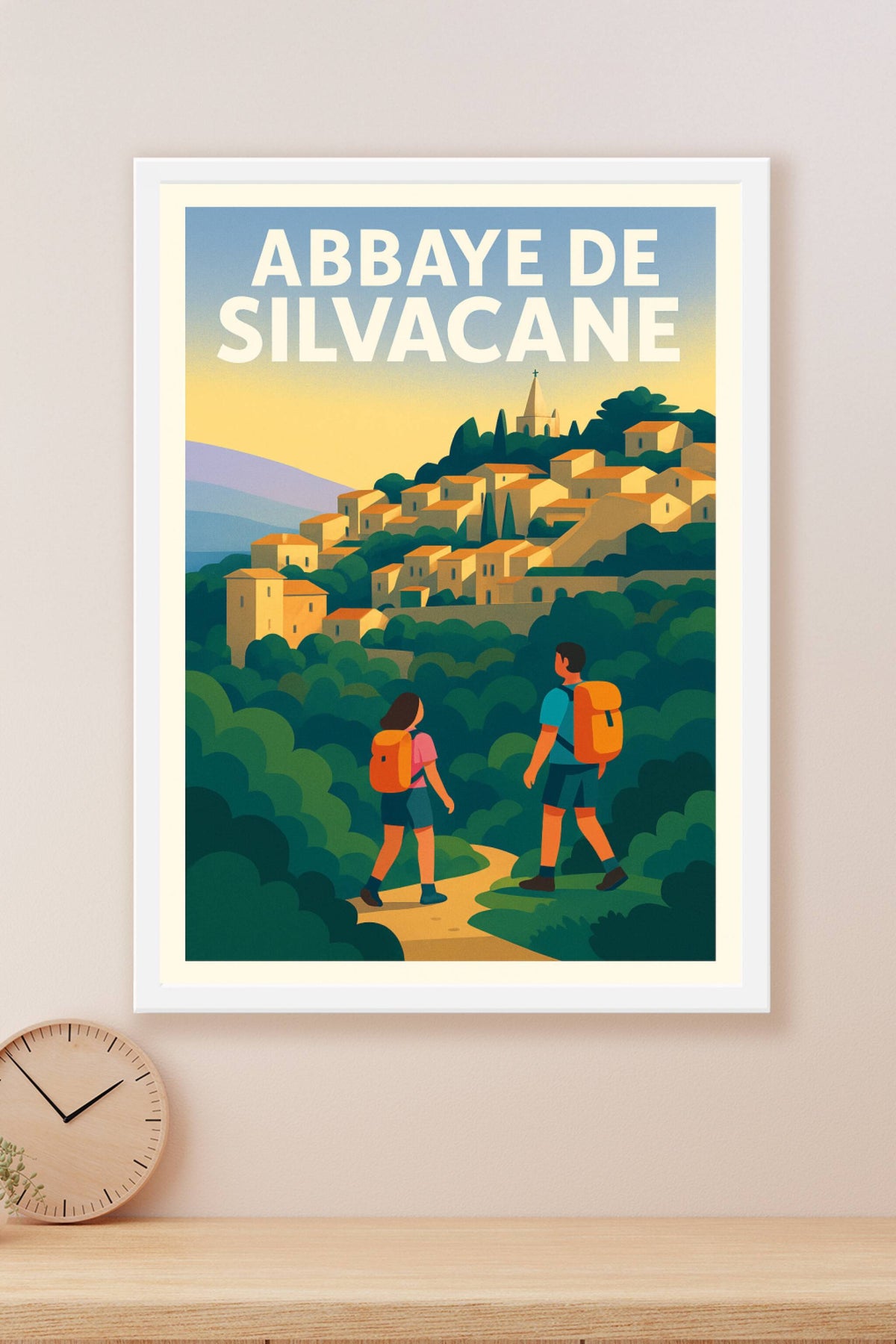 Affiche de Abbaye de Silvacane - La sérénité provençale au cœur de la nature