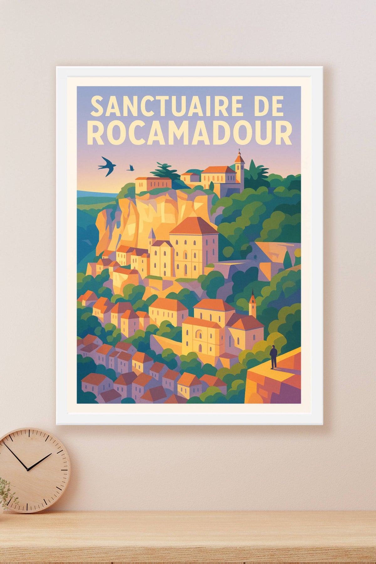 Affiche de Rocamadour - La cité médiévale suspendue entre ciel et terre