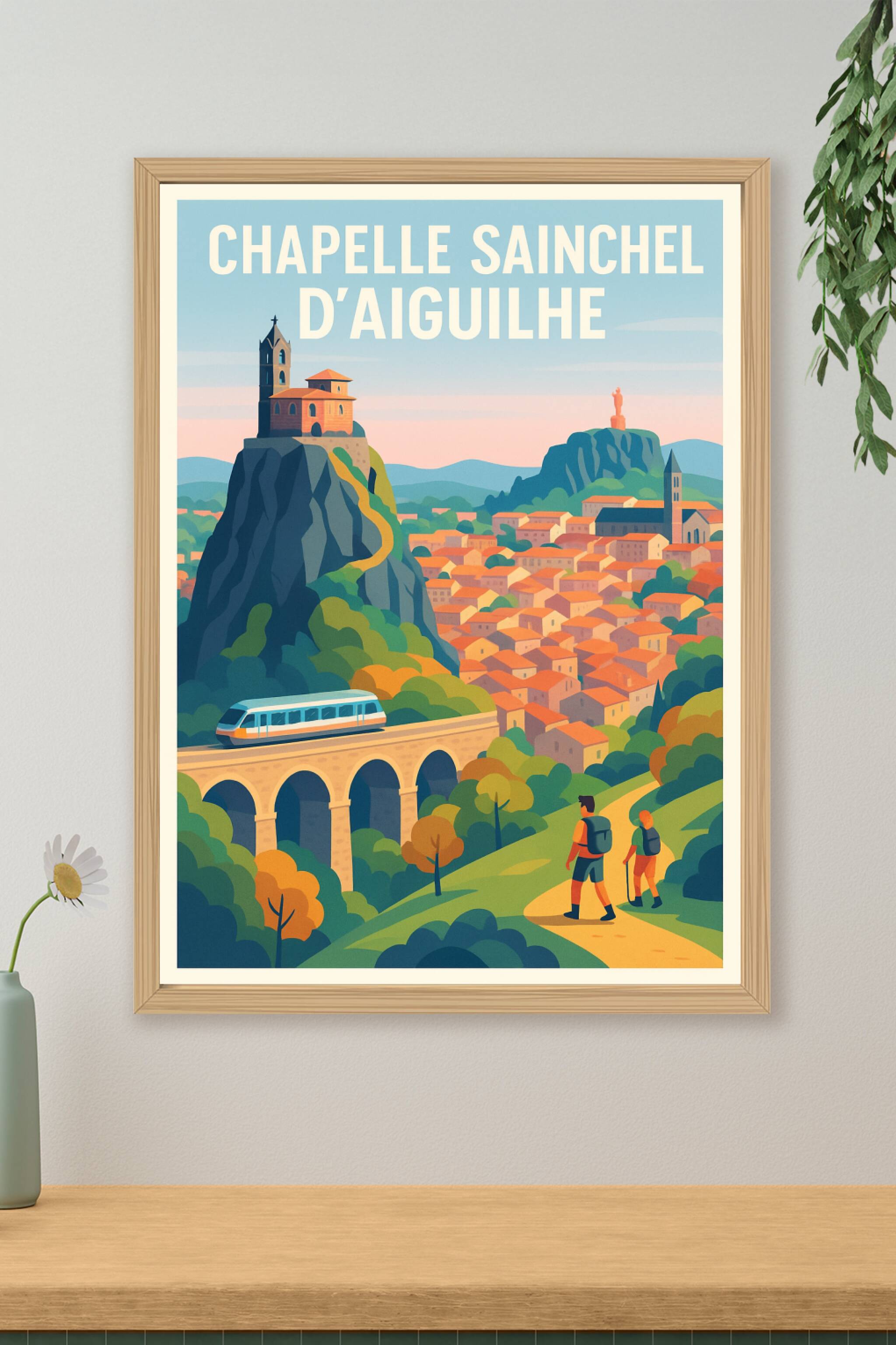 Affiche de Chapelle Saint-Michel d'Aiguilhe - Un trésor perché au sommet du rocher
