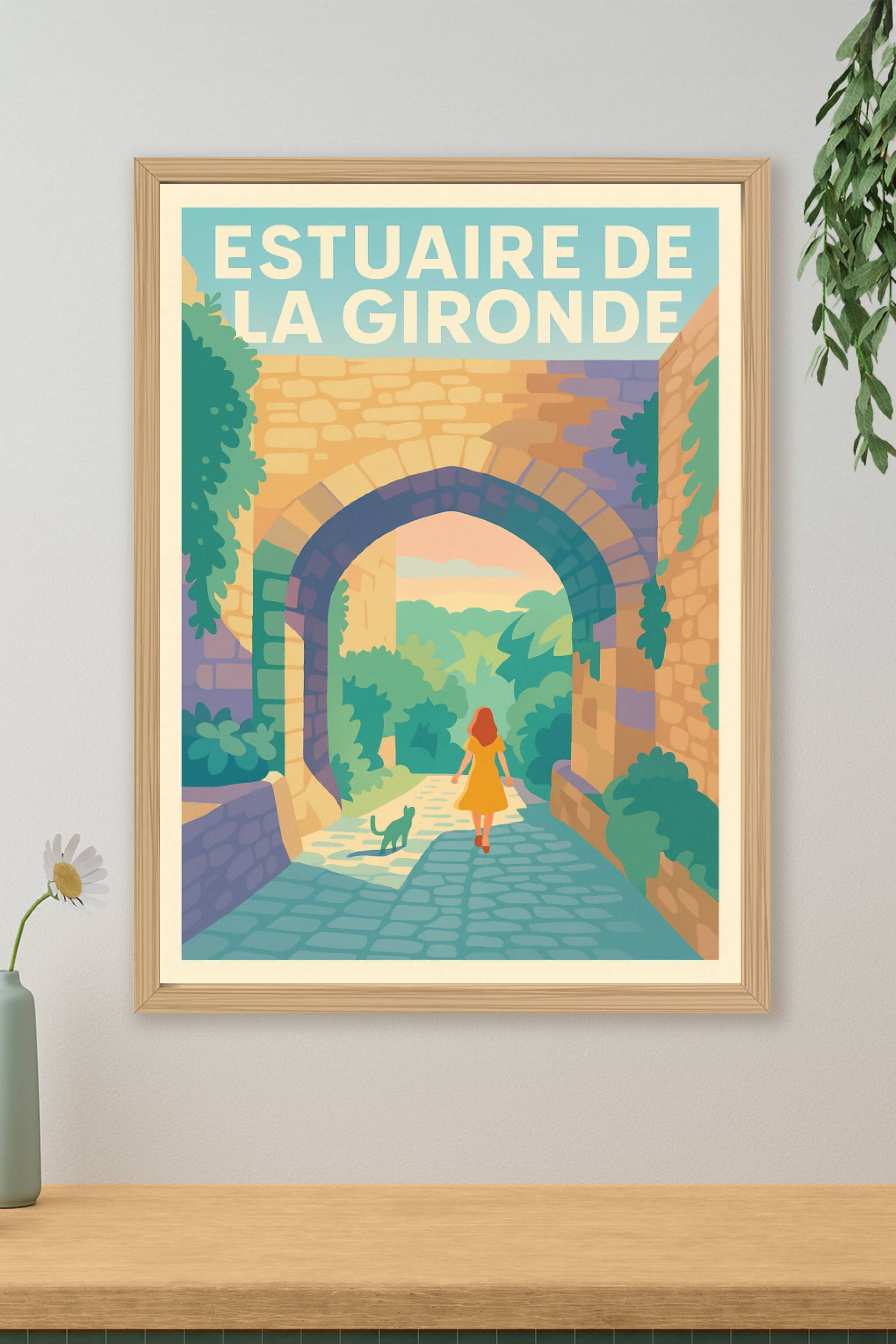Affiche de Estuaire de la Gironde - Évasion poétique au cœur de la citadelle