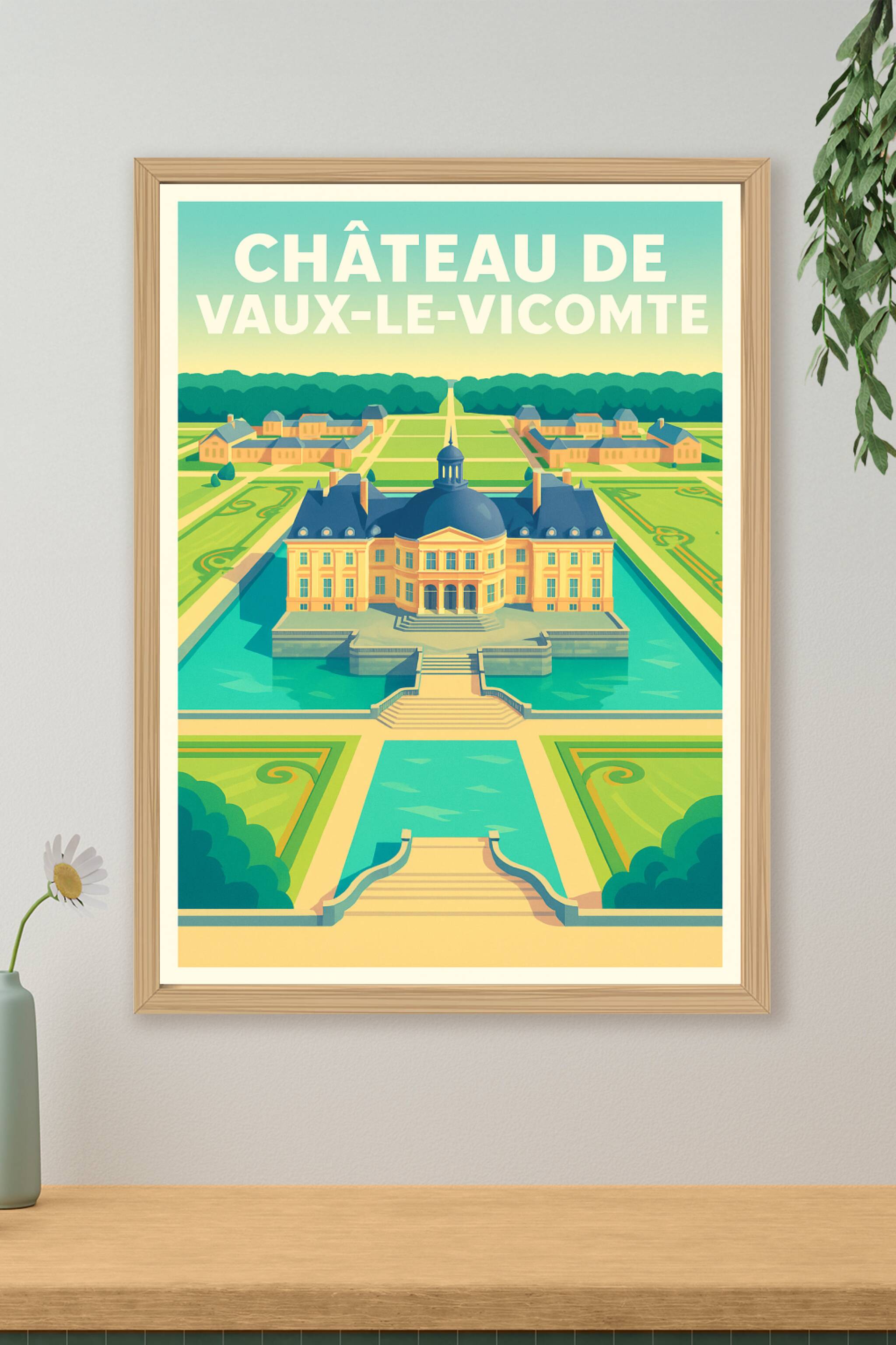 Affiche de Château de Vaux-le-Vicomte - L'élégance du Grand Siècle chez vous