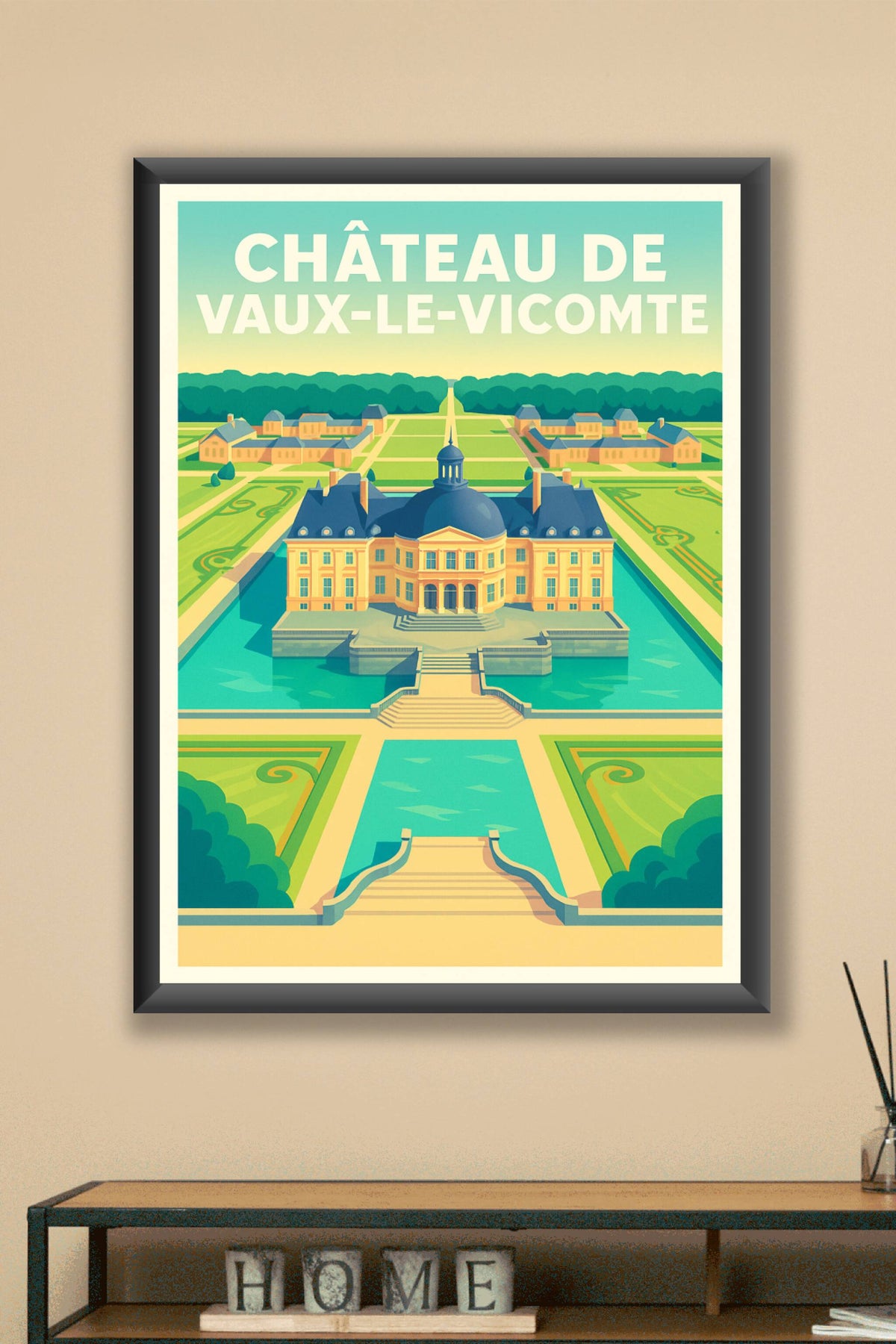 Affiche de Château de Vaux-le-Vicomte - L'élégance du Grand Siècle chez vous