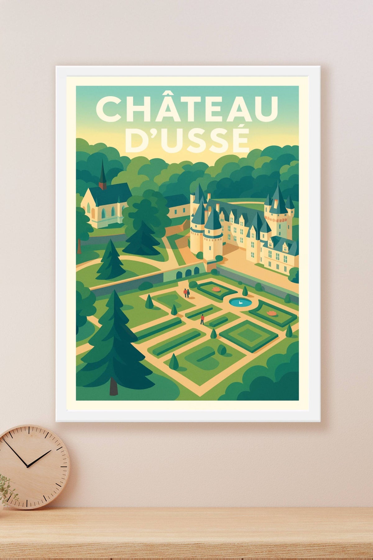 Affiche de Château d'Ussé - Évadez-vous dans le château de la Belle au Bois Dormant