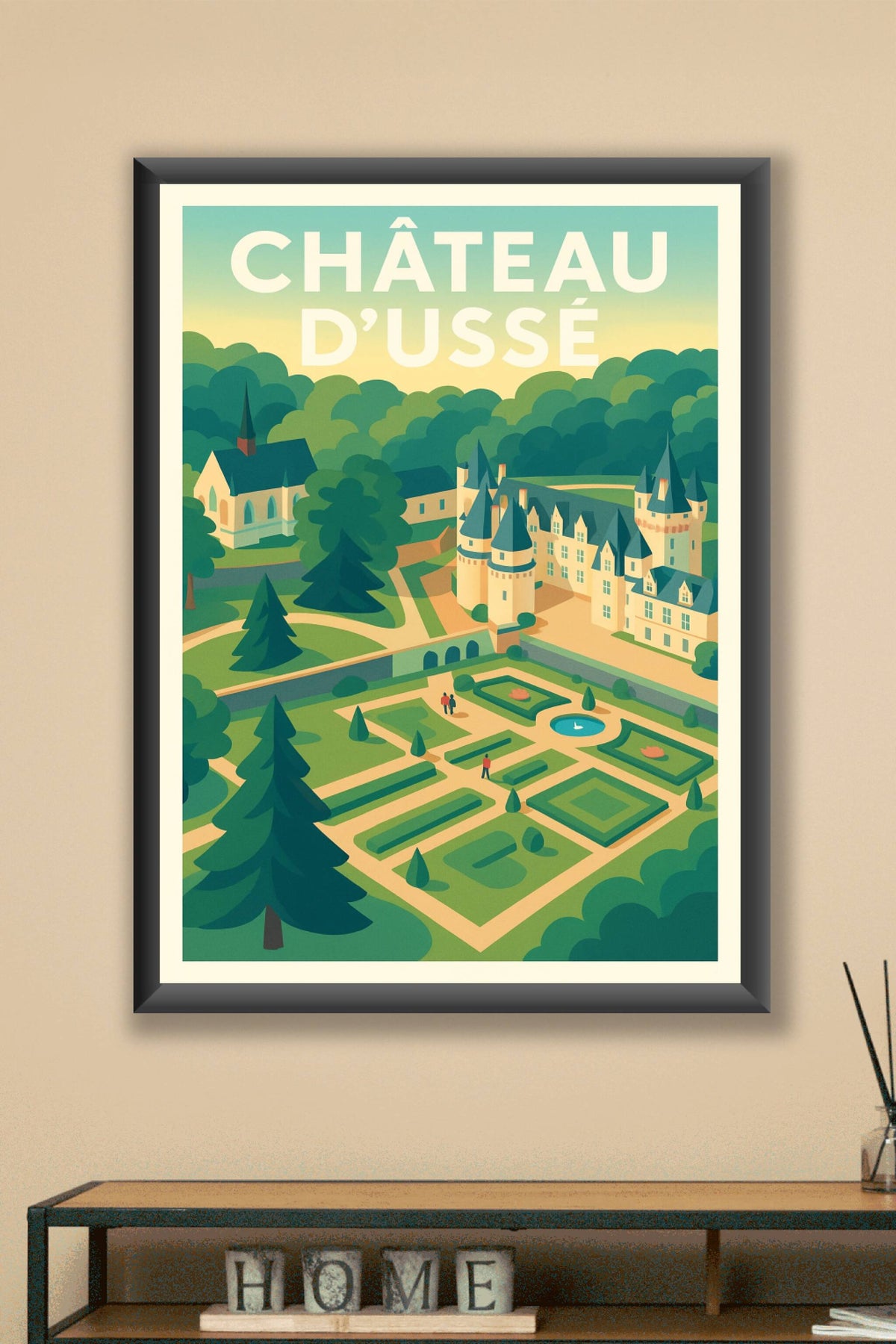 Affiche de Château d'Ussé - Évadez-vous dans le château de la Belle au Bois Dormant