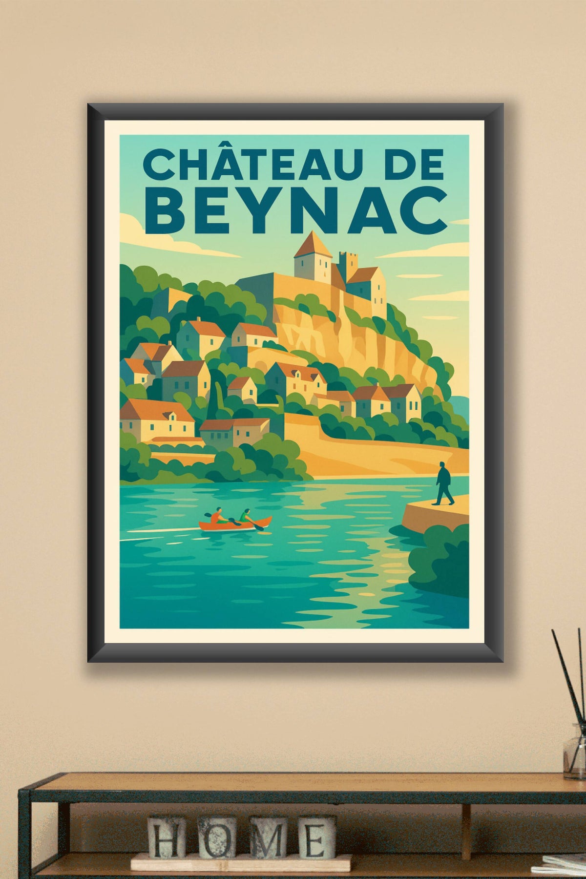 Affiche de Château de Beynac - L'âme médiévale du Périgord au fil de l'eau