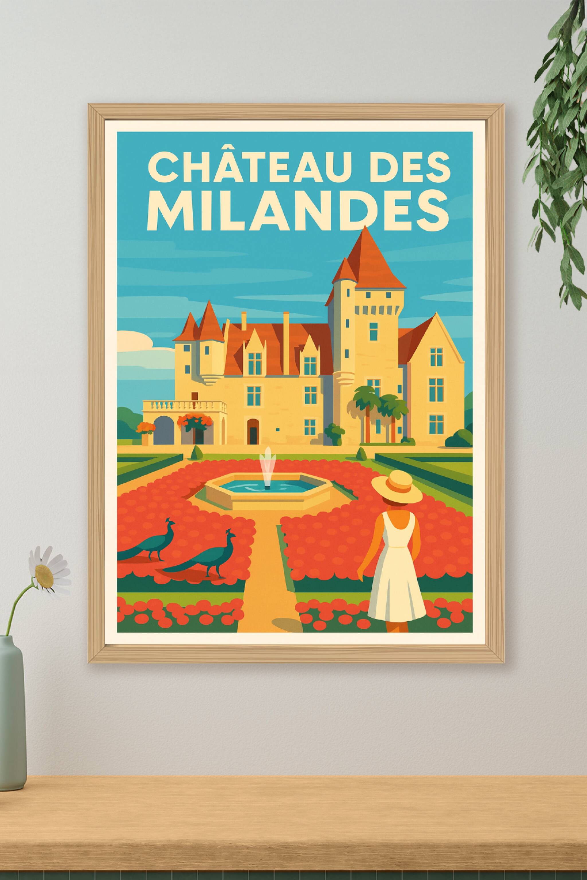 Affiche de Château des Milandes - L'élégance éternelle de Joséphine Baker