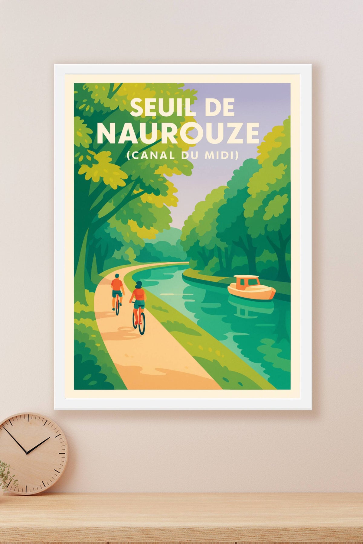 Affiche de Seuil de Naurouze - L'escale bucolique au fil du Canal du Midi