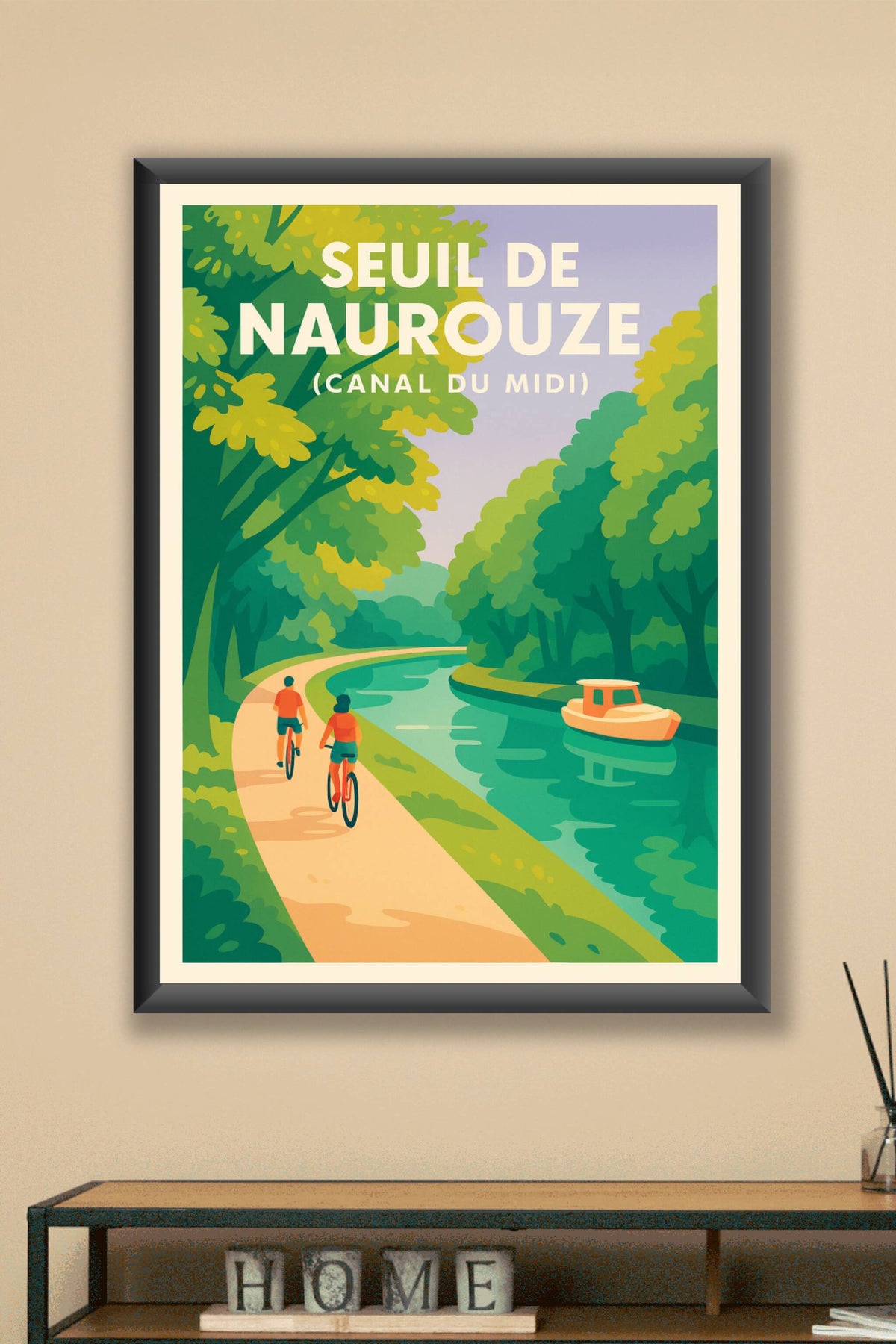 Affiche de Seuil de Naurouze - L'escale bucolique au fil du Canal du Midi