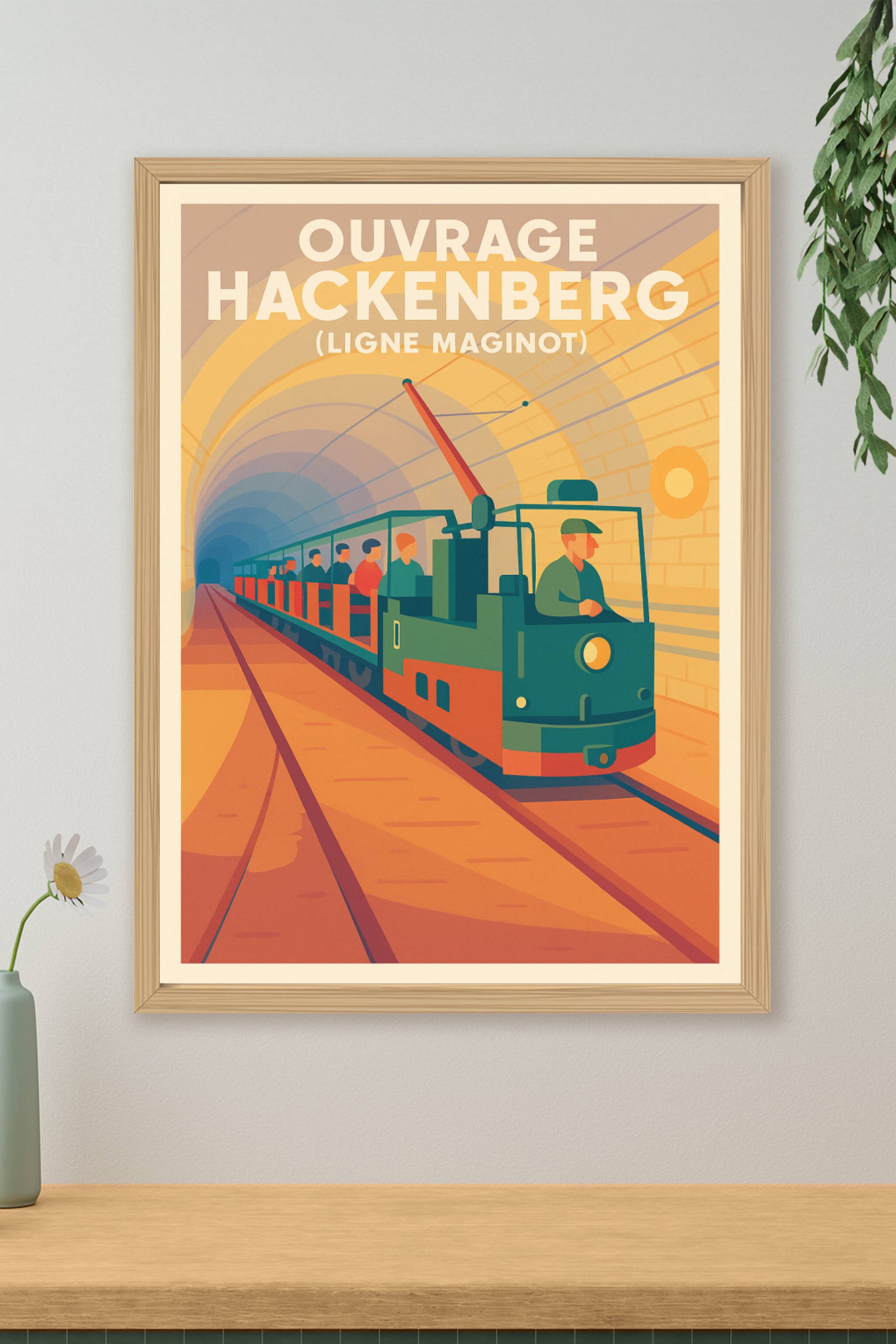 Affiche de Ouvrage Hackenberg - Voyage au cœur de la Ligne Maginot