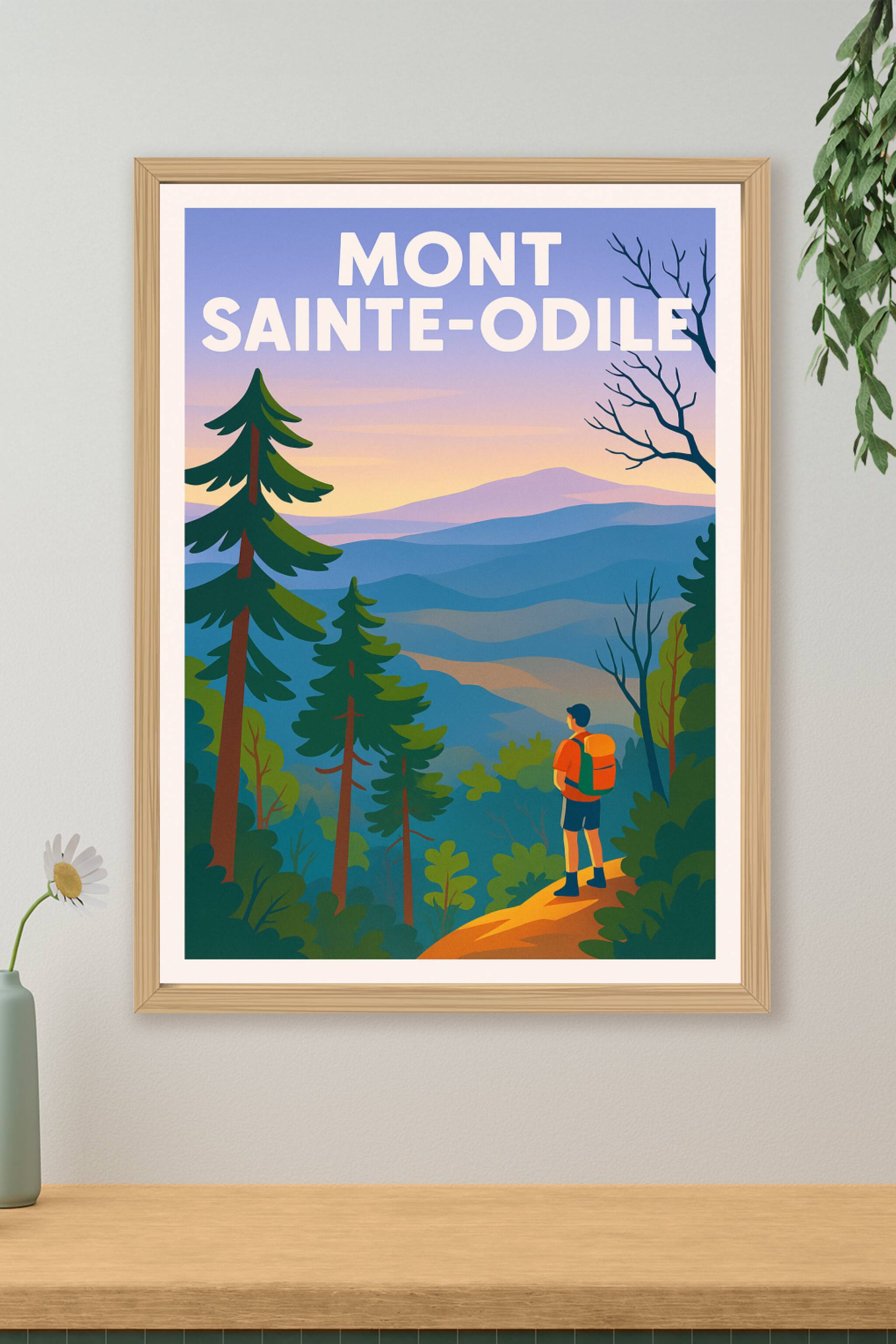 Affiche de Mont Sainte-Odile - Évasion au cœur des Vosges